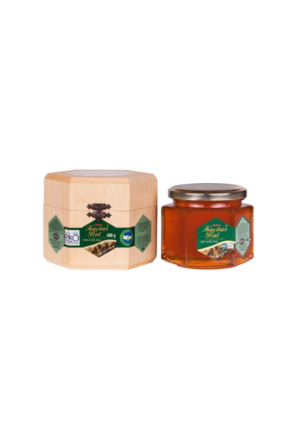 Kaçkar Bal Organik ( Yayla Balı - Ahşap Kutu) 480 gr.
