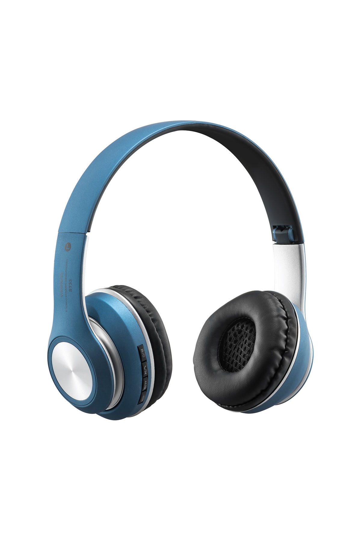 MF PRODUCT 0126 Kulak Üstü Kablosuz Bluetooth Kulaklık Mavi