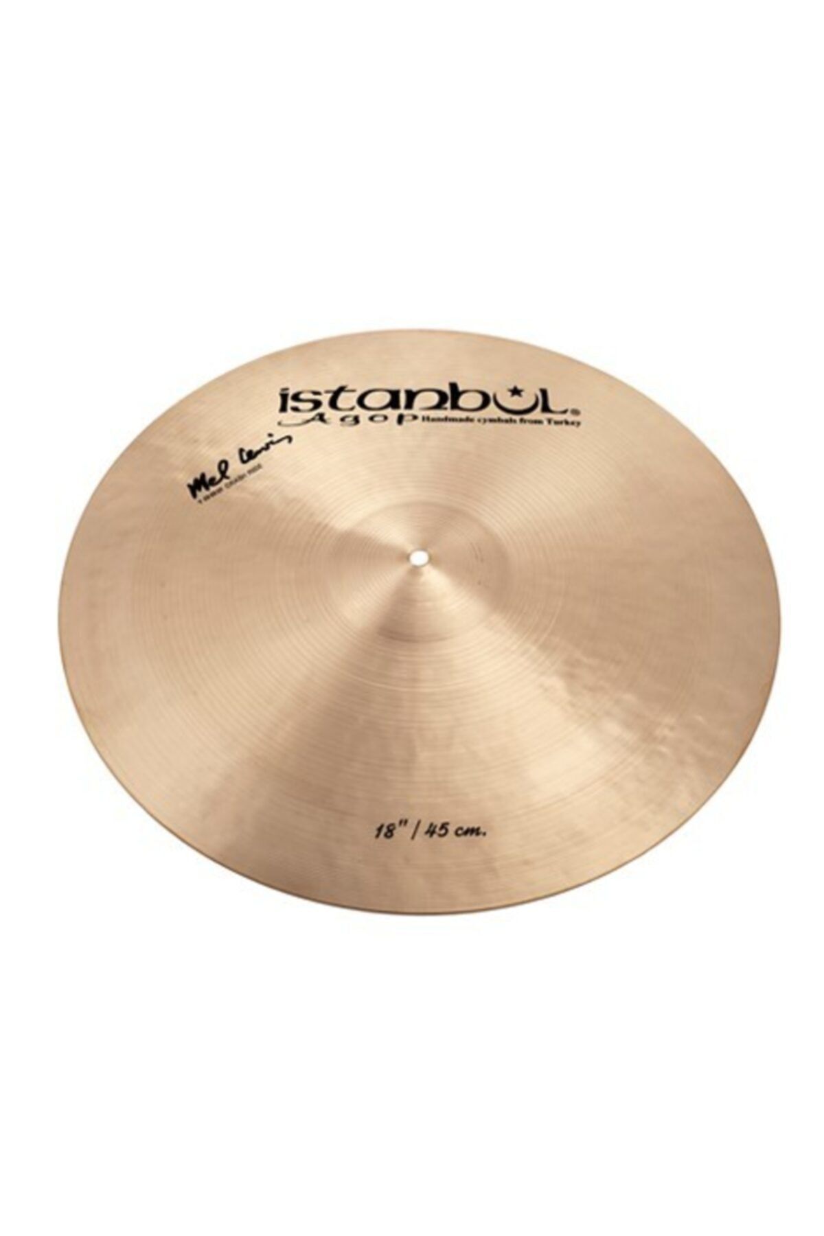 ISTANBUL AGOP Signature Mel Lewis 1982 Crash 18 Inch Crash