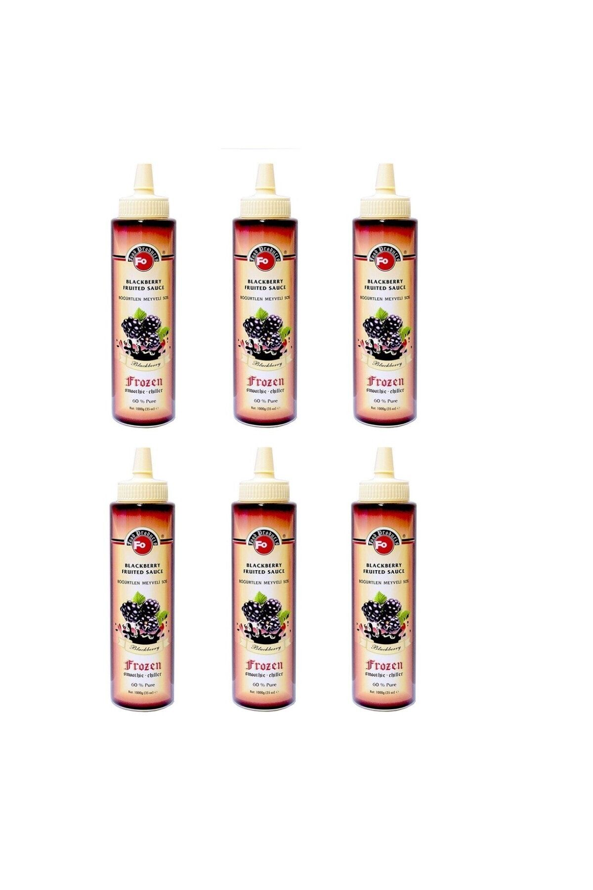 FO Böğürtlen Meyveli Sos 1000 G X 6
