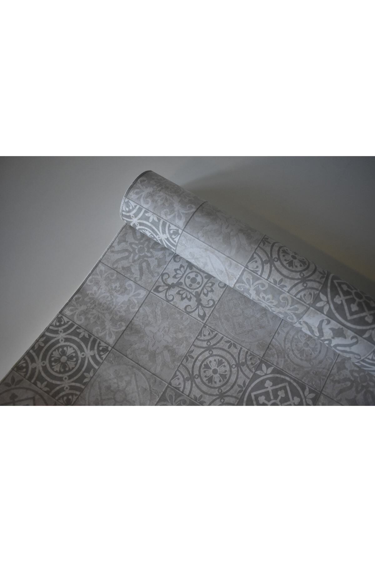 SERİN Dekoratif Yapışkanlı Folyo 45 Cm X 2 Mt Eskitme Taş Desenli