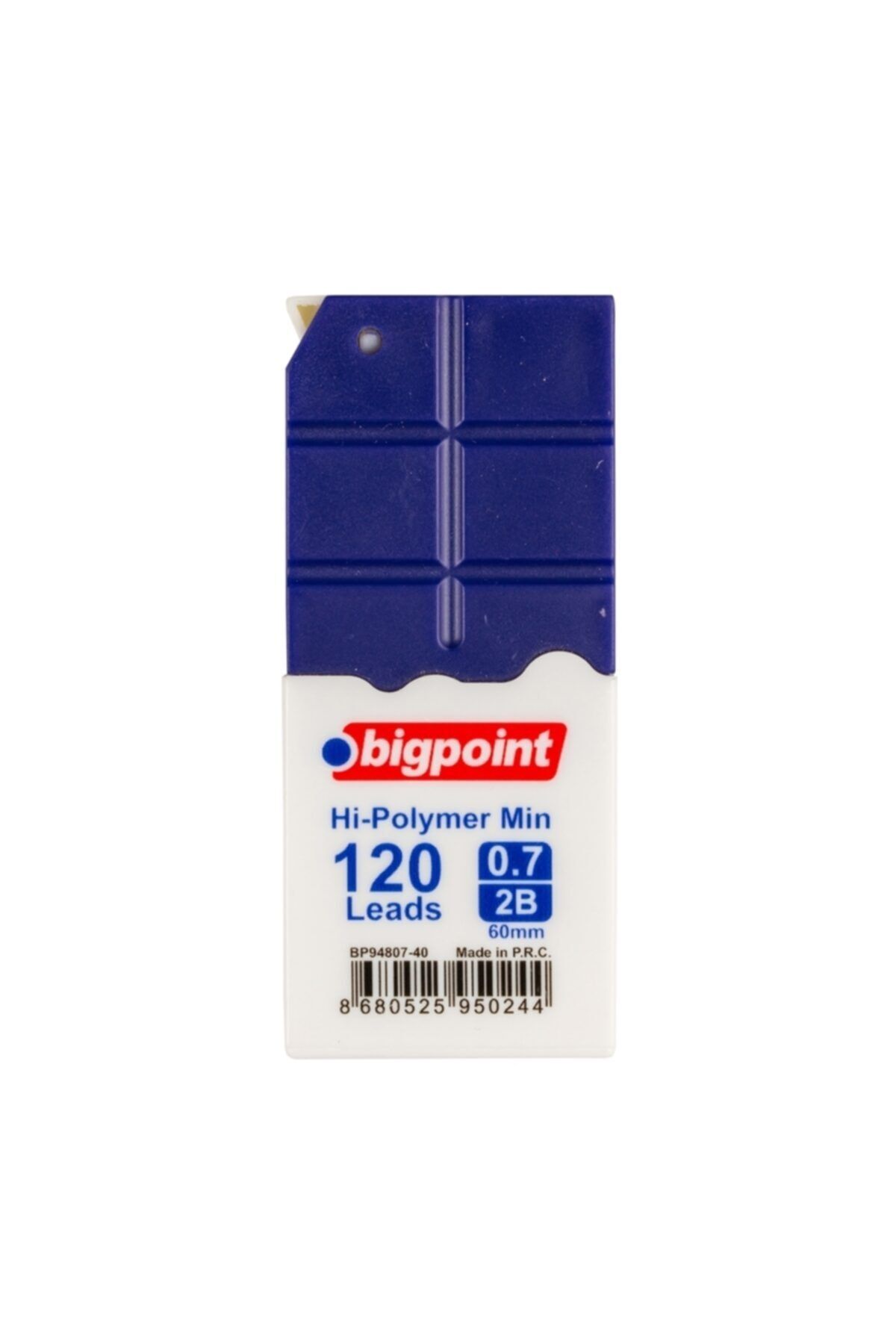 Bigpoint Kalem Ucu 0.7mm 2b 120'li Tüp Koyu Mavi 12'li Kutu