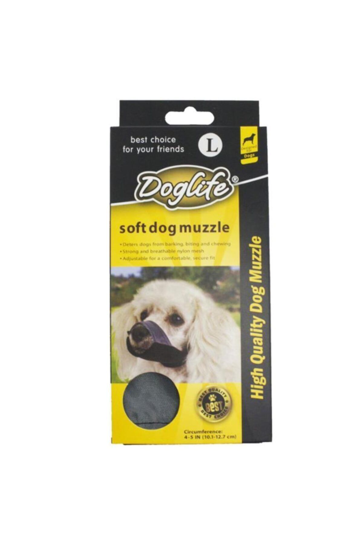Doglife Köpekler Için Soft Bez Ağızlık Large