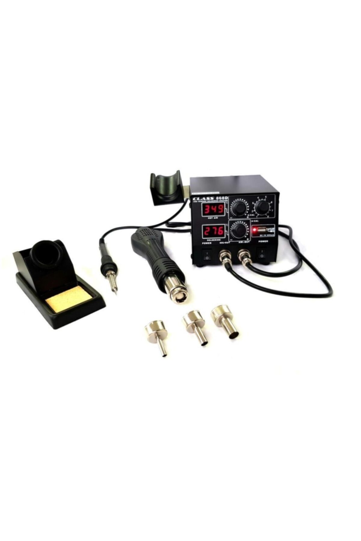 Class 868d Dijital Isı Ayarlı Lehimleme Sıcak Hava +5v Usb Çıkış