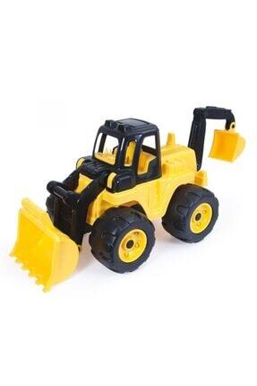 7033 Dolu Mega Kazıcılı Dozer 69 CM Büyük Boy Oyuncak Dozer Kepçe Image 0