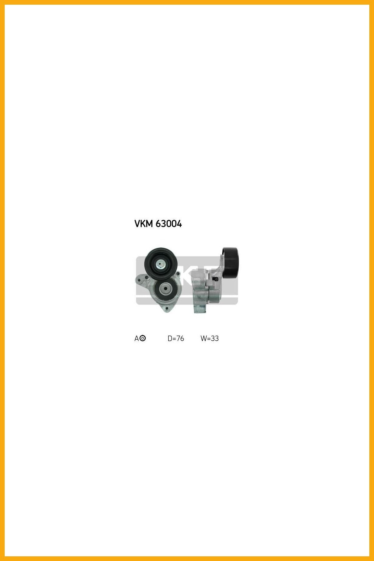 AAVDAN Alternator Gergı Rulmanı Honda Accord 2.0 2.4 03 Cıvıc 2.0 06 Crv 2.0 2.4 06 Frv 2.0 05