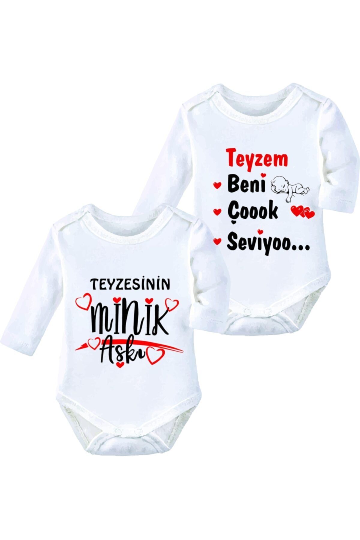 babysi bebek citcitli body teyzesinin minik aski teyzem beni seviyor 2 li zibin badi set fiyati yorumlari trendyol