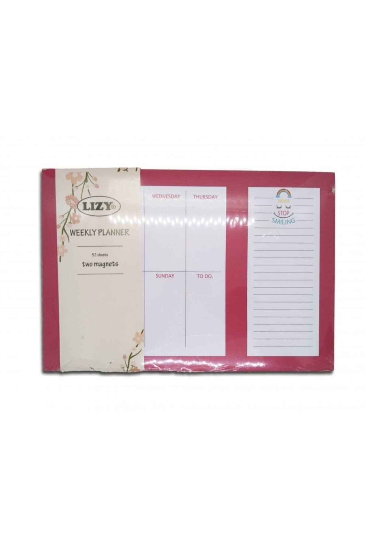 Ofisle Lız Tkv01 Haftalık Masa Takvimi 52 Yaprak