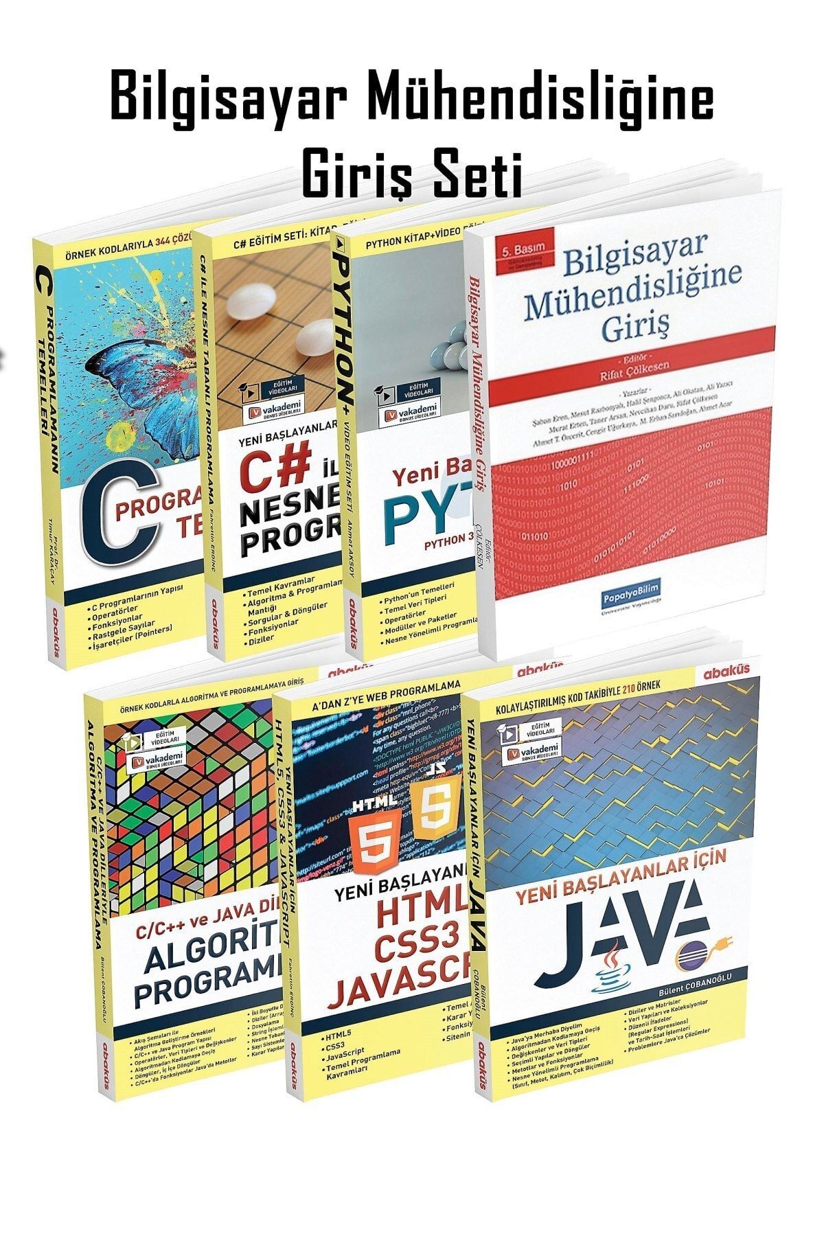 Abaküs Kitap Bilgisayar Mühendisliğine Giriş Seti