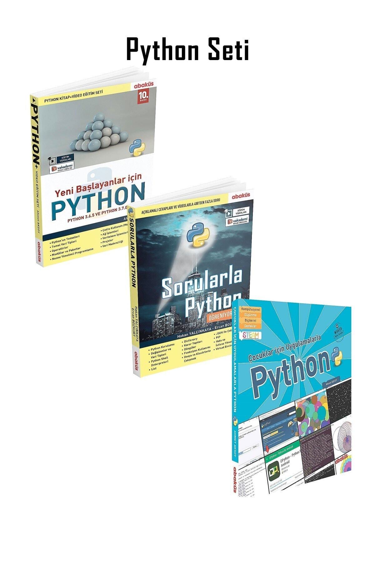 Abaküs Kitap Python Seti