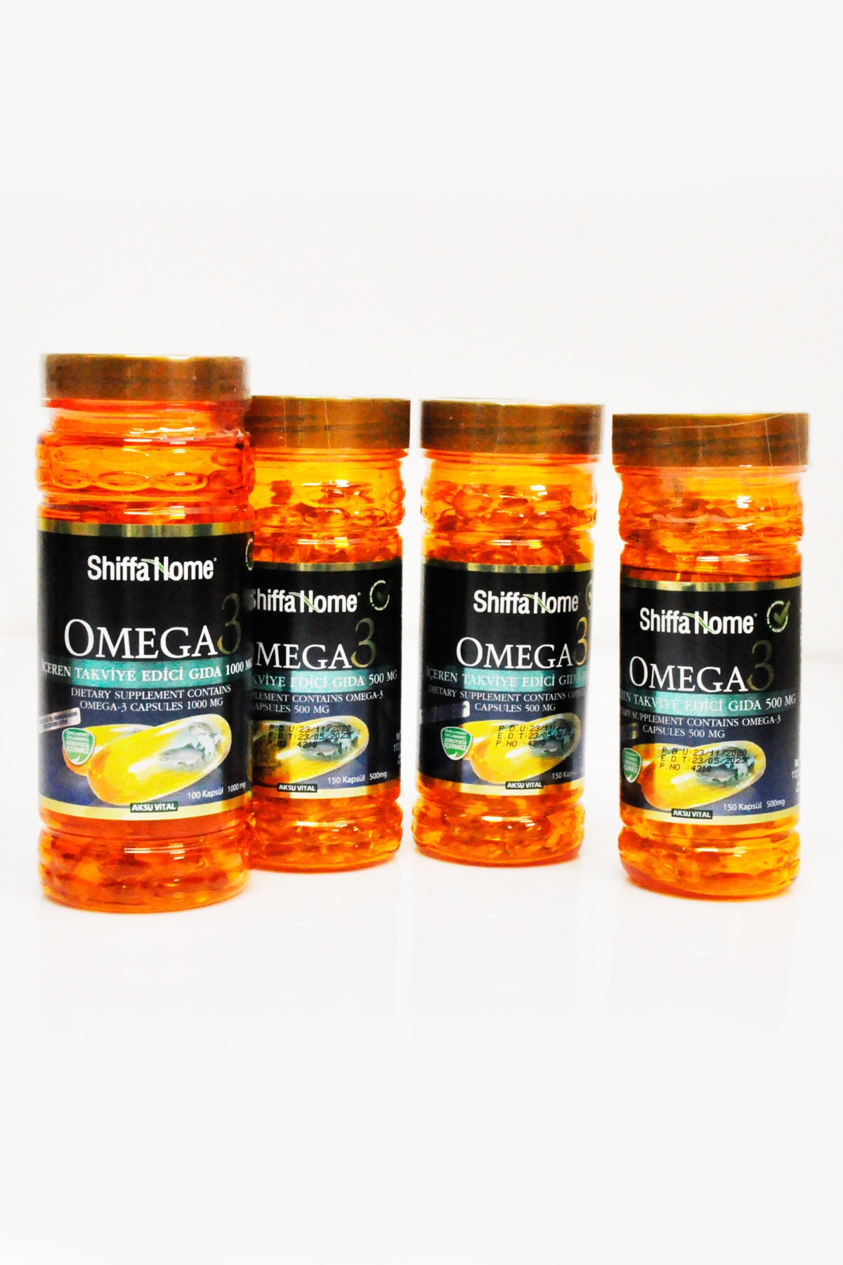 Shiffa Home Omega-3 Softgel 150 Softgel 500 Mg X 4 Adet