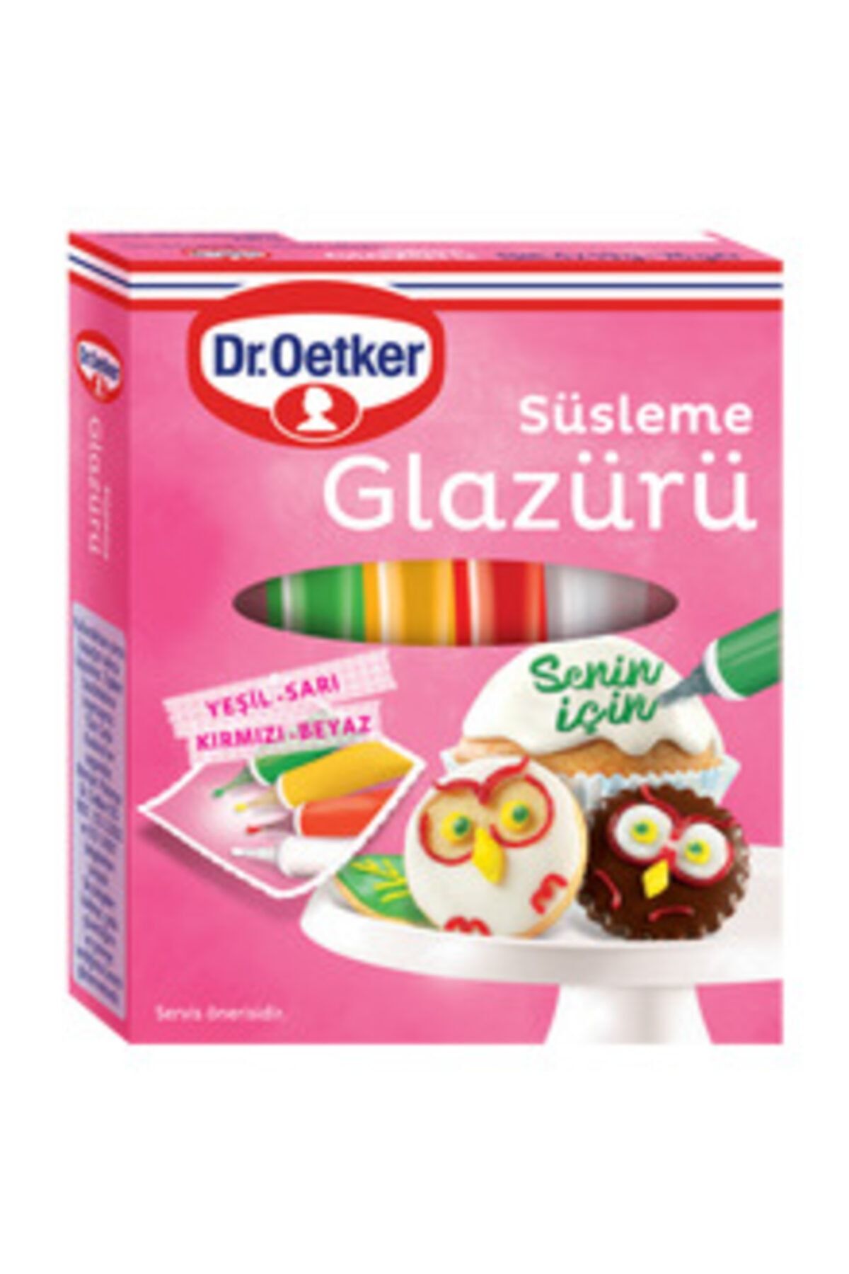 sweetsorcery Dr Oetker Süsleme Glazürü 4 Renk
