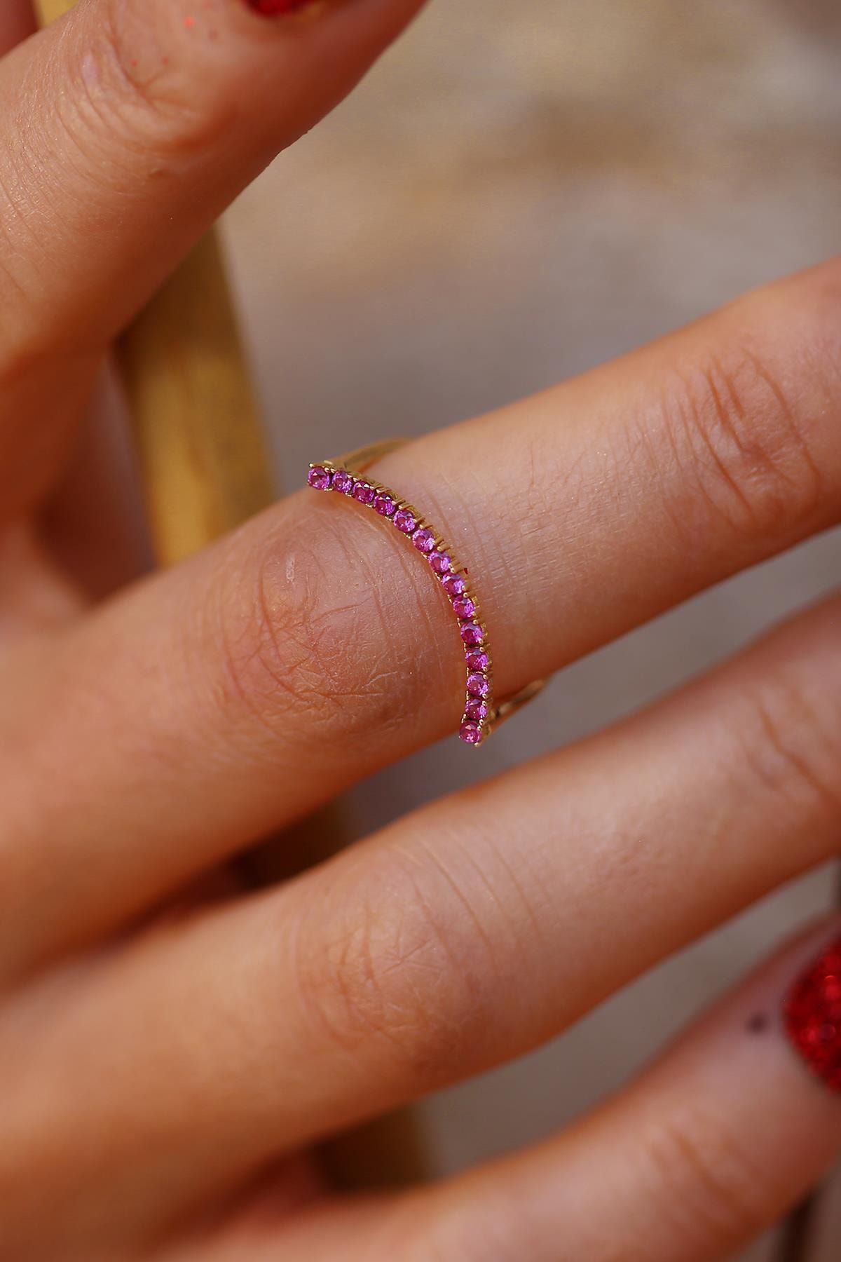 Bayar Gold Majör Pembe Yüzük