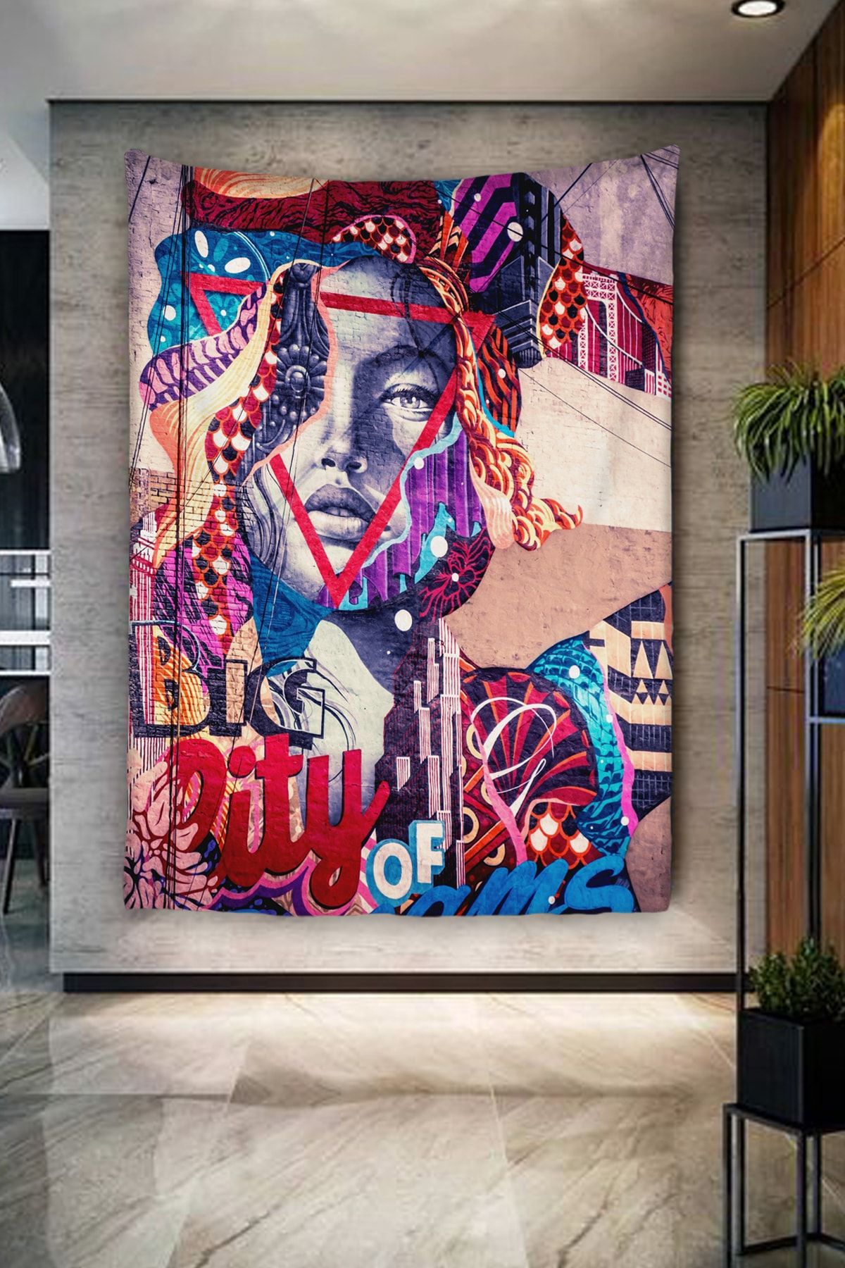 VOGLIN Colorful Woman Duvar Örtüsü