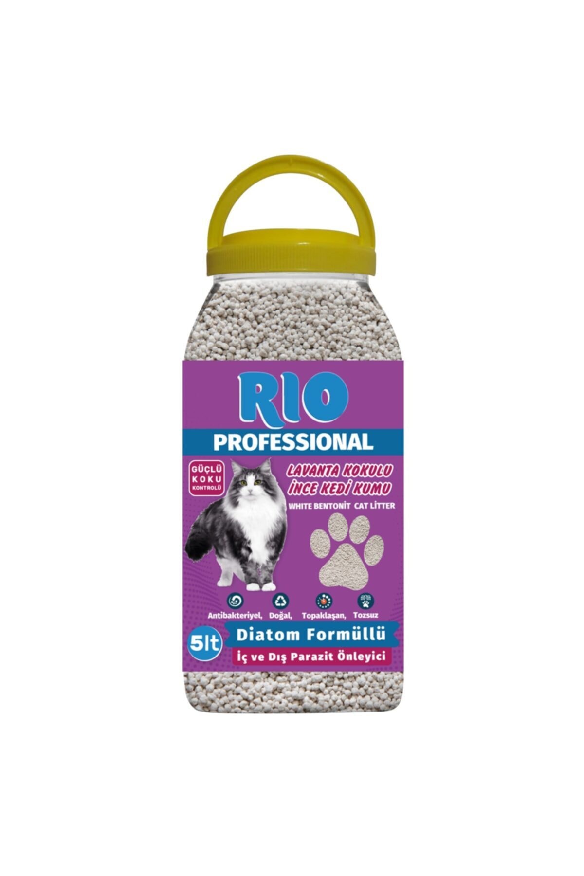 Rio Rıo Professıonal Lavanta Kedi Kumu 5 Lt