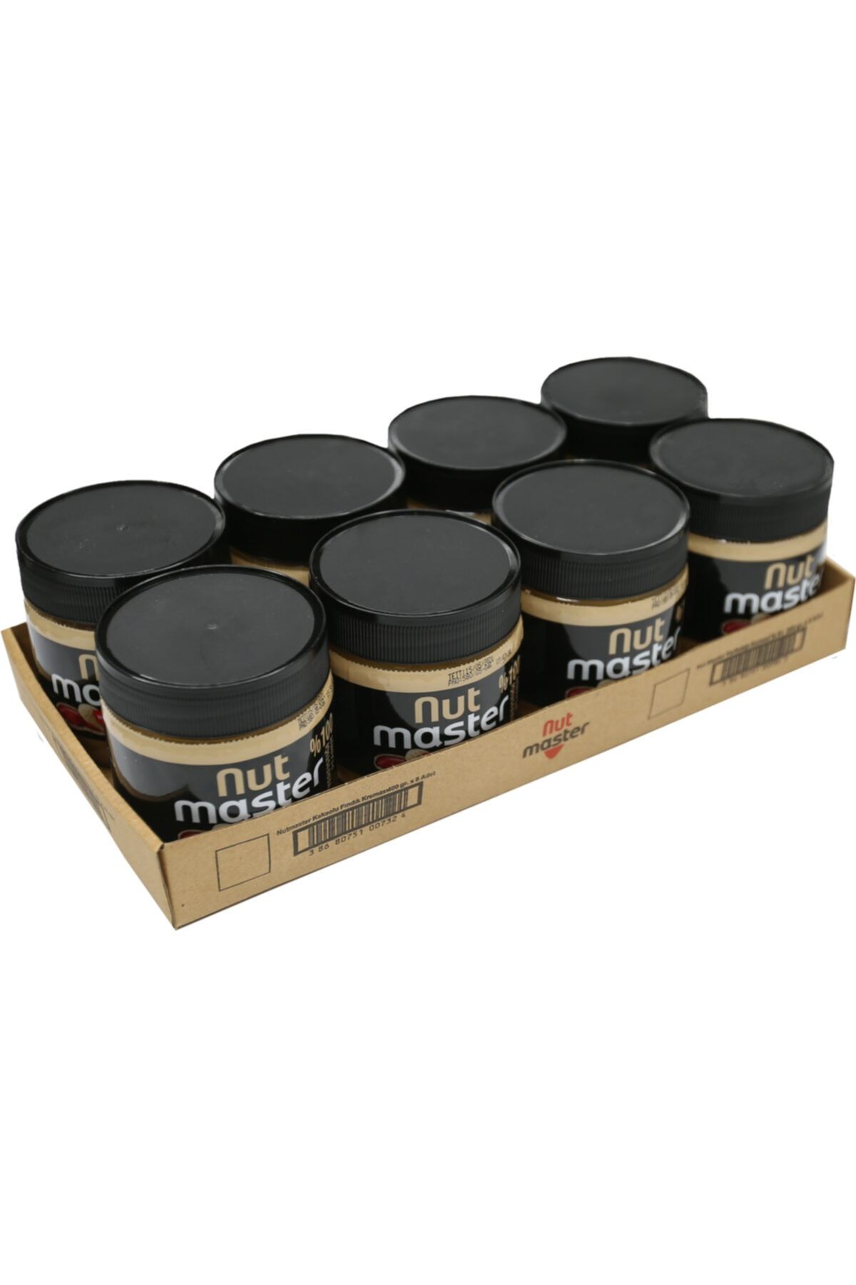 Nut Master %100 Yer Fıstığı Ezmesi 360 G X 8li Koli