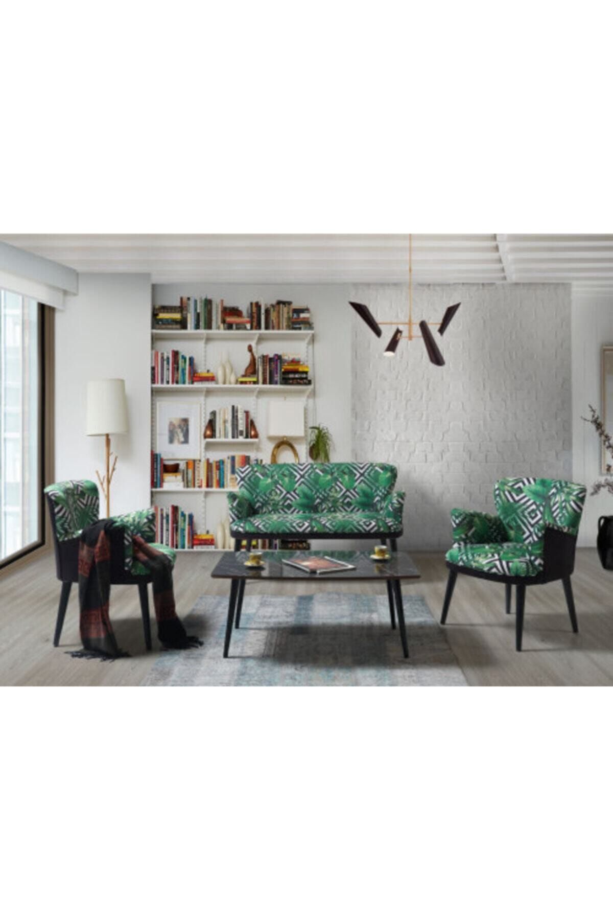 BORDO CONCEPT Çay Seti Koltuk Takımı, Misafir Odası, Cafe, Balkon, Ofis,mutfak