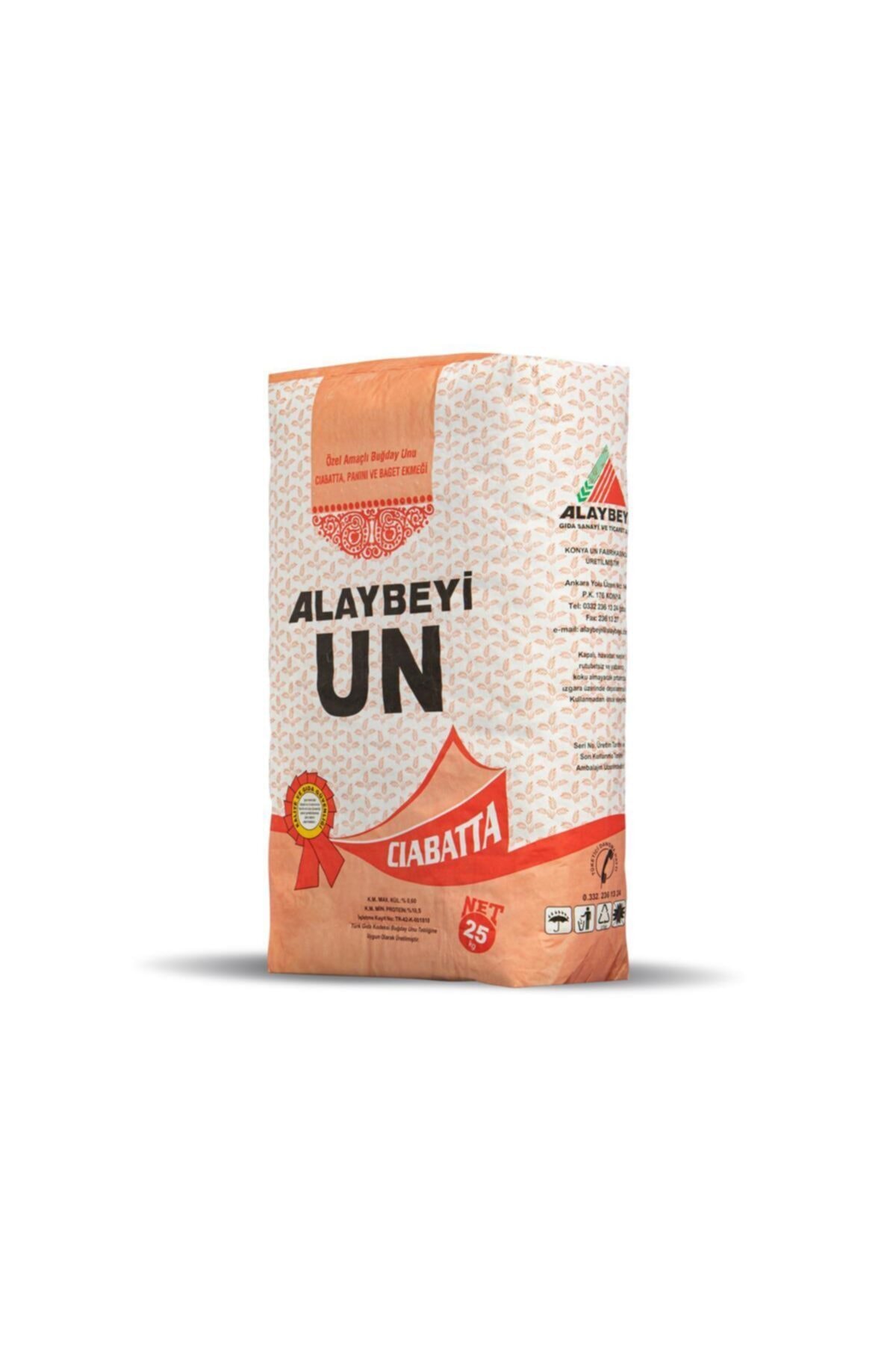 Alaybeyi Naturel Alaybeyi Ciabatta - 25 Kg