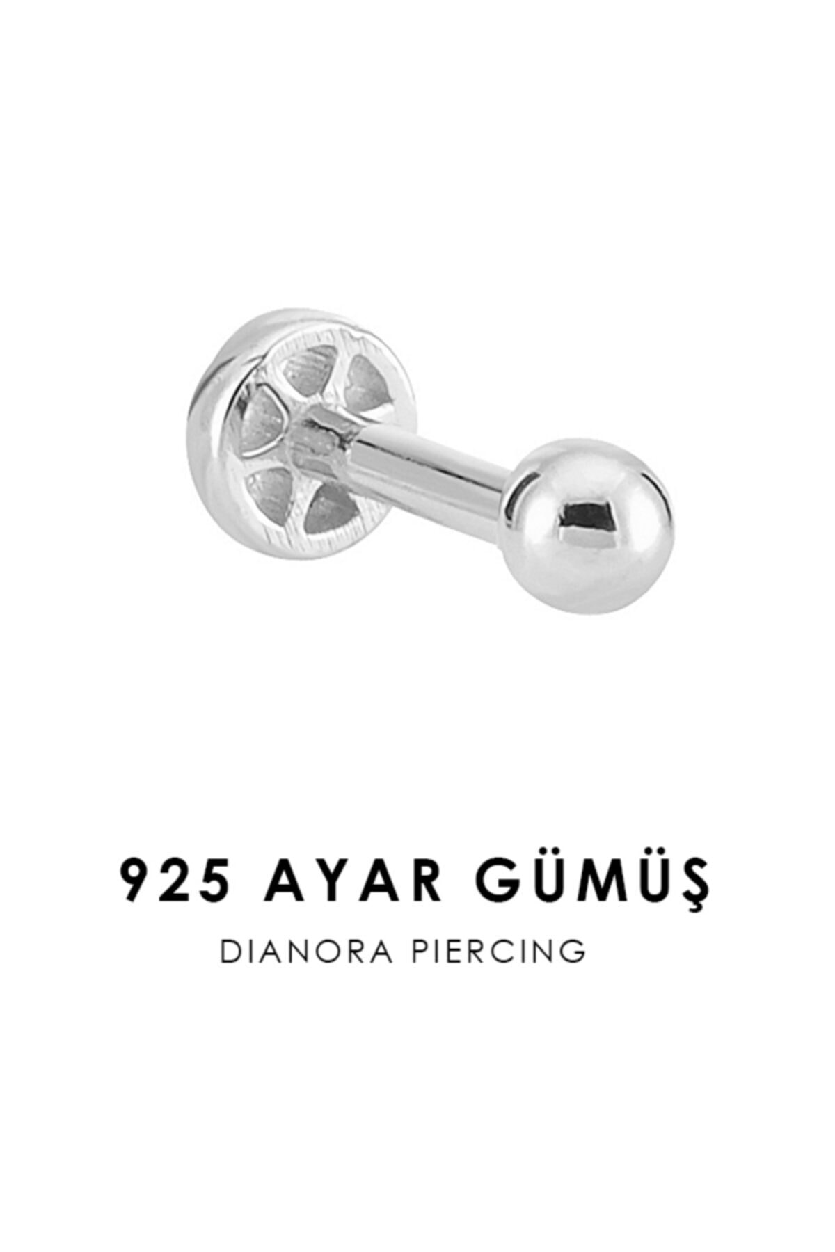 Dianora Piercing Gümüş Tragus Piercing