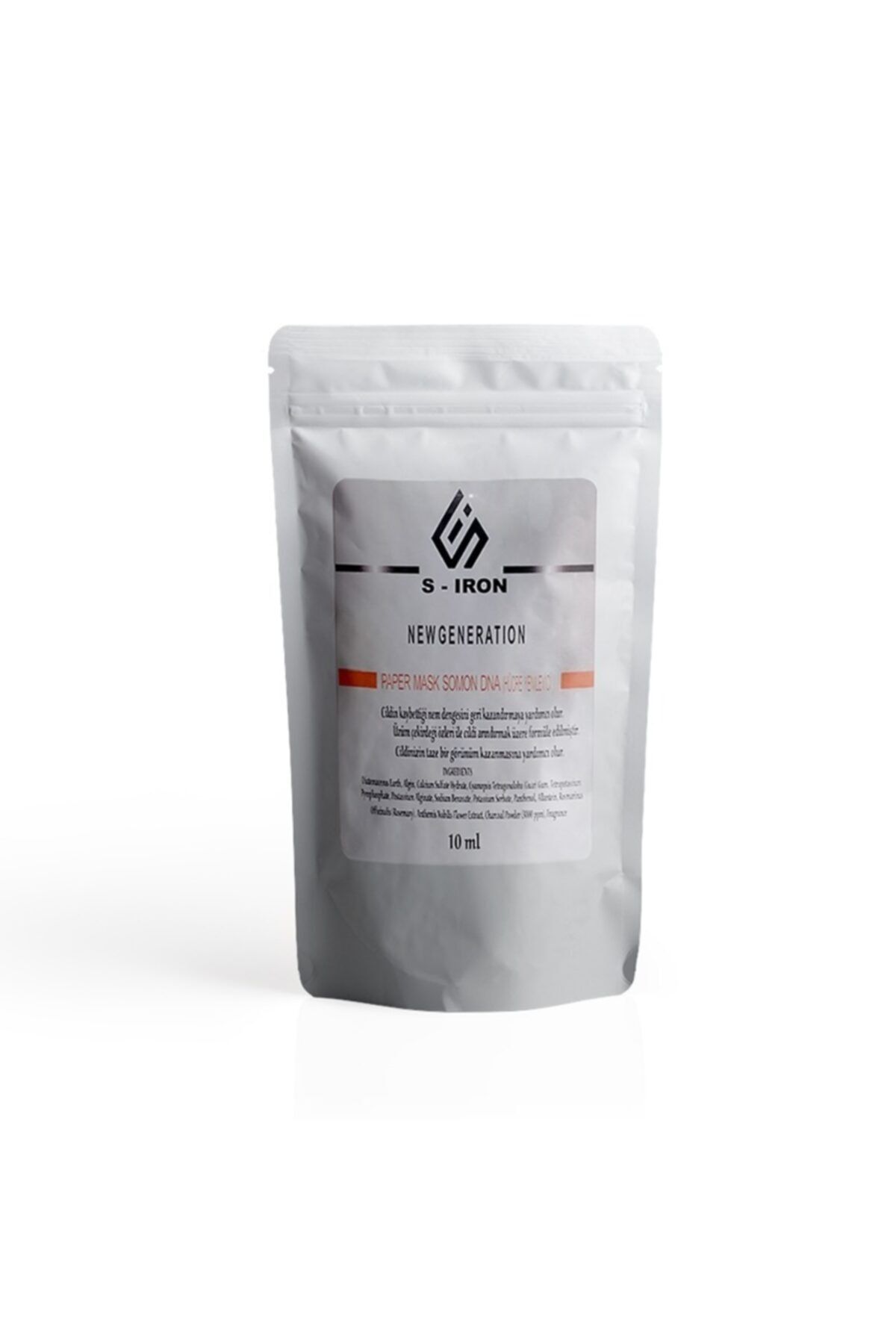 SİRON COSMETİC Kağıt Maske ( Somon Dna ) 5 Adet