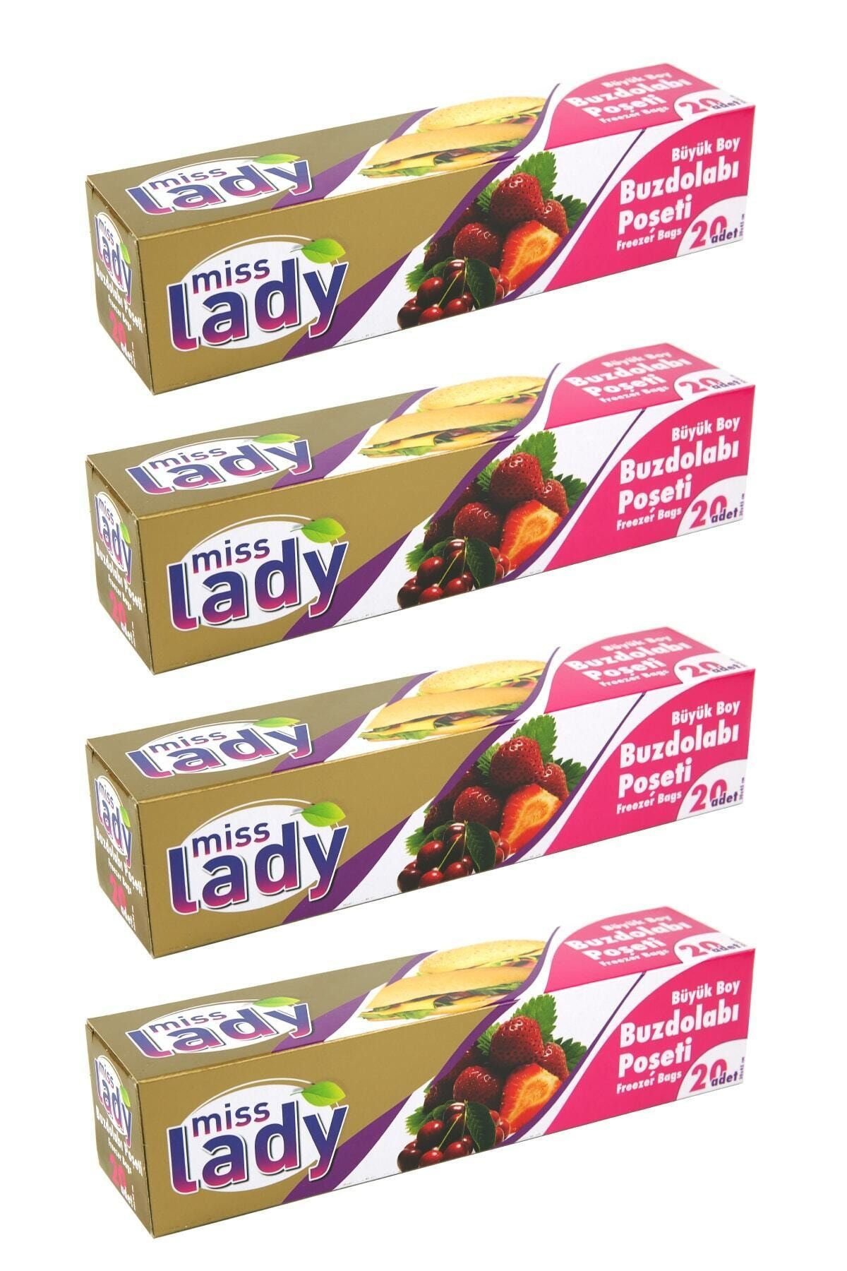 Miss Lady 4x Buzdolabı Poşeti Büyük