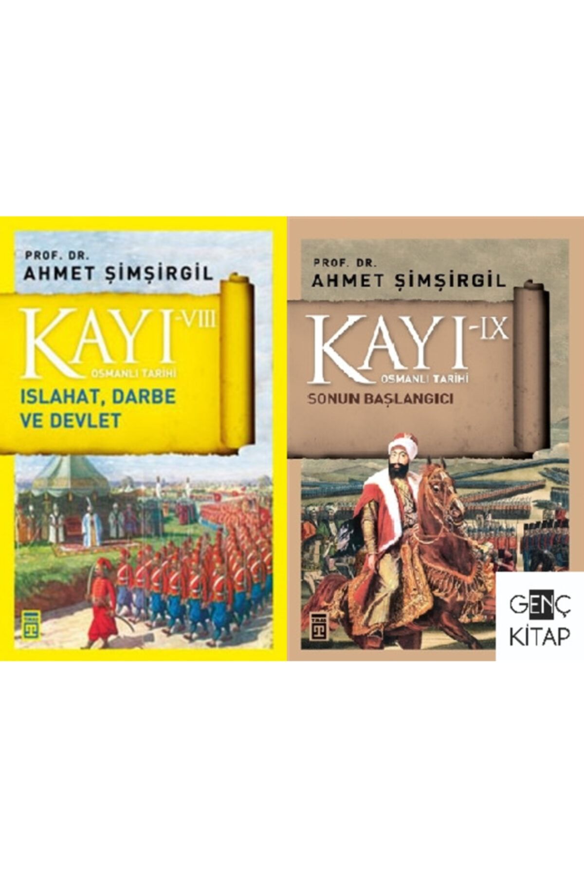 Timaş Yayınları Kayı Serisi Osmanlı Tarihi 8 Ve 9. Kitaplar 2 Kitap Set Sonun Başlangıcı-ahmet Şimşirgil