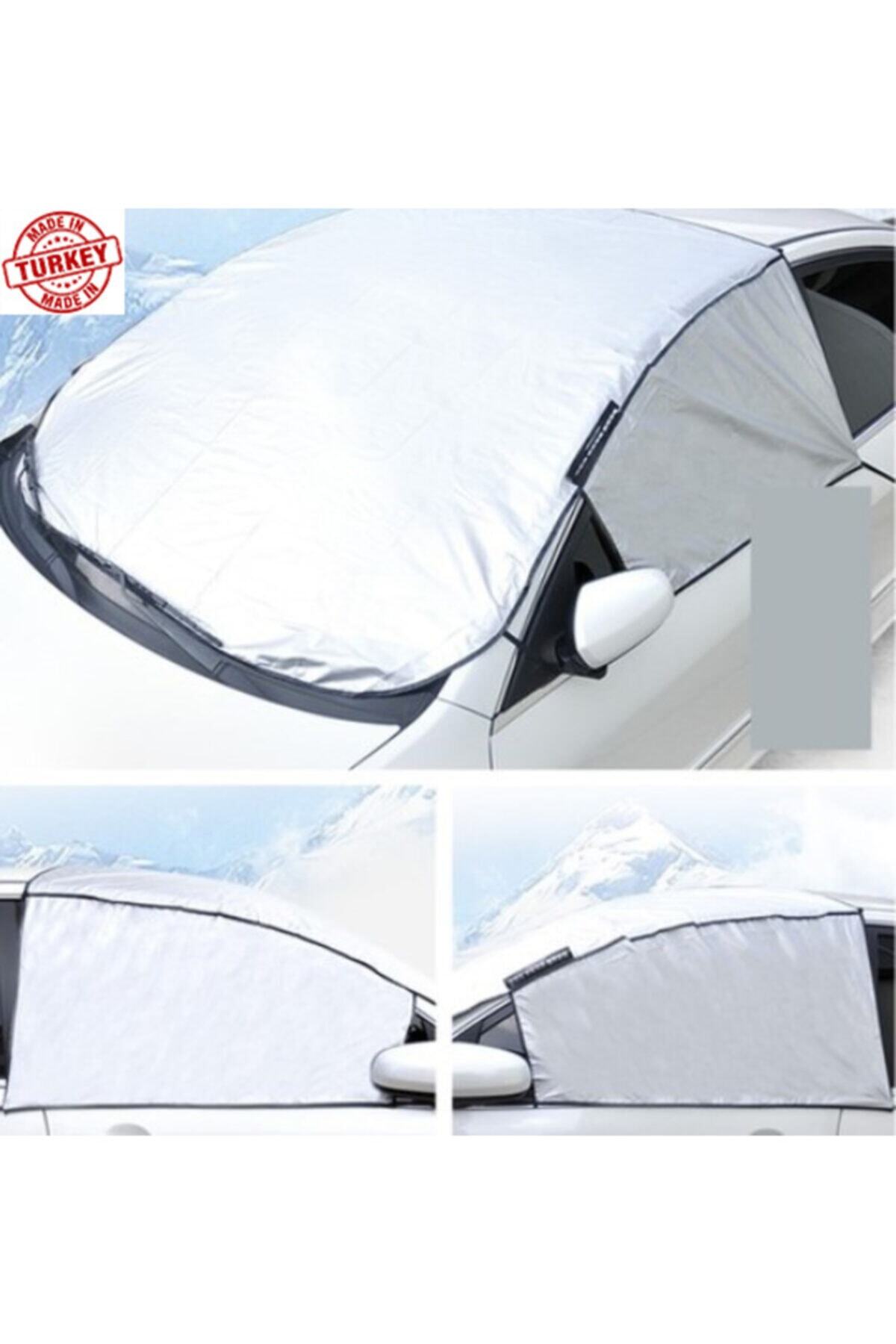 GeçerStore Güneş Kar Buz Önleyici Ön Cam Tavan Koruyucu Güneşlik Örtü Branda