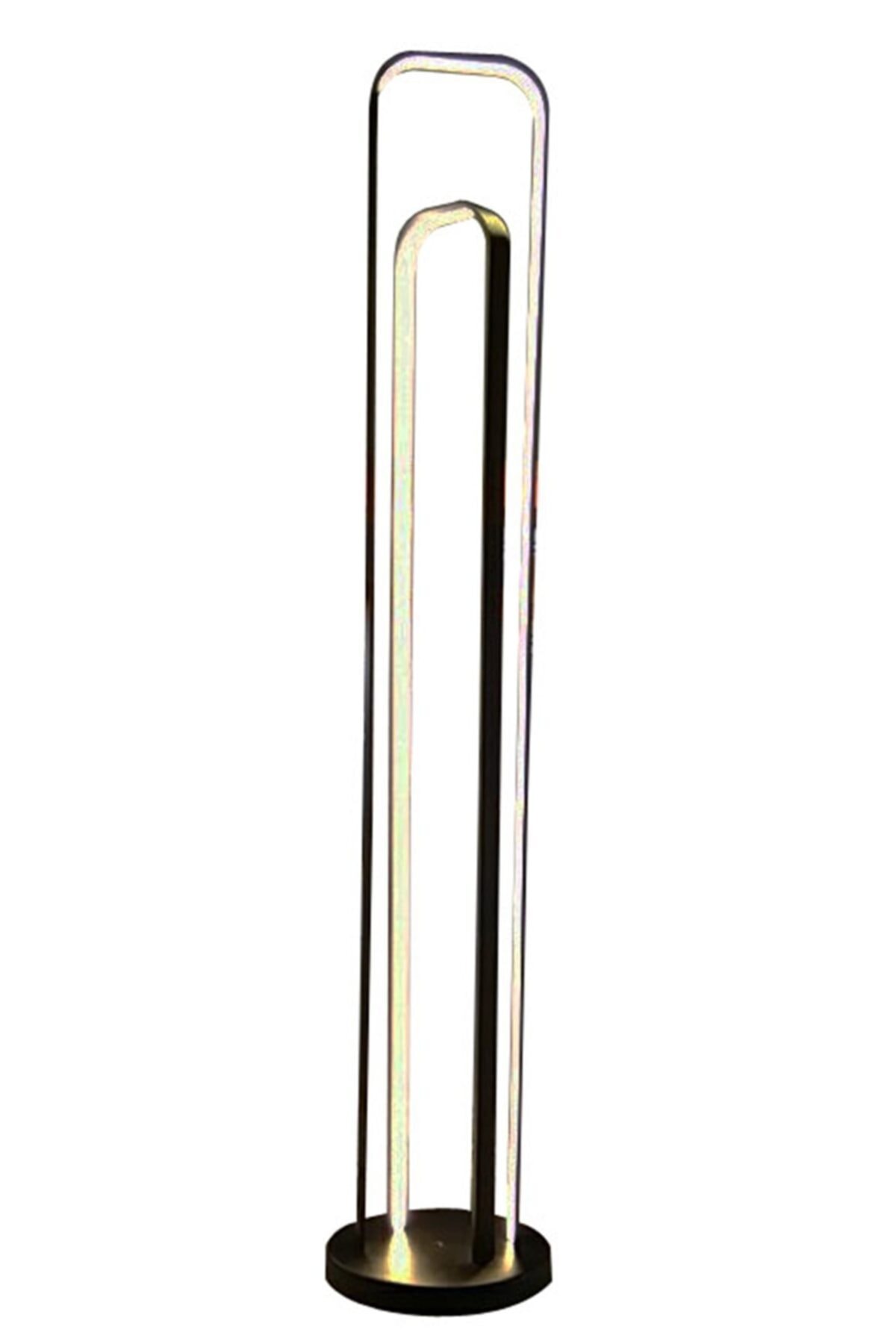 Decobulvar Dc20082 110w 3000k (gün Işığı) Ledli 165cm Siyah Çiftli Lambader