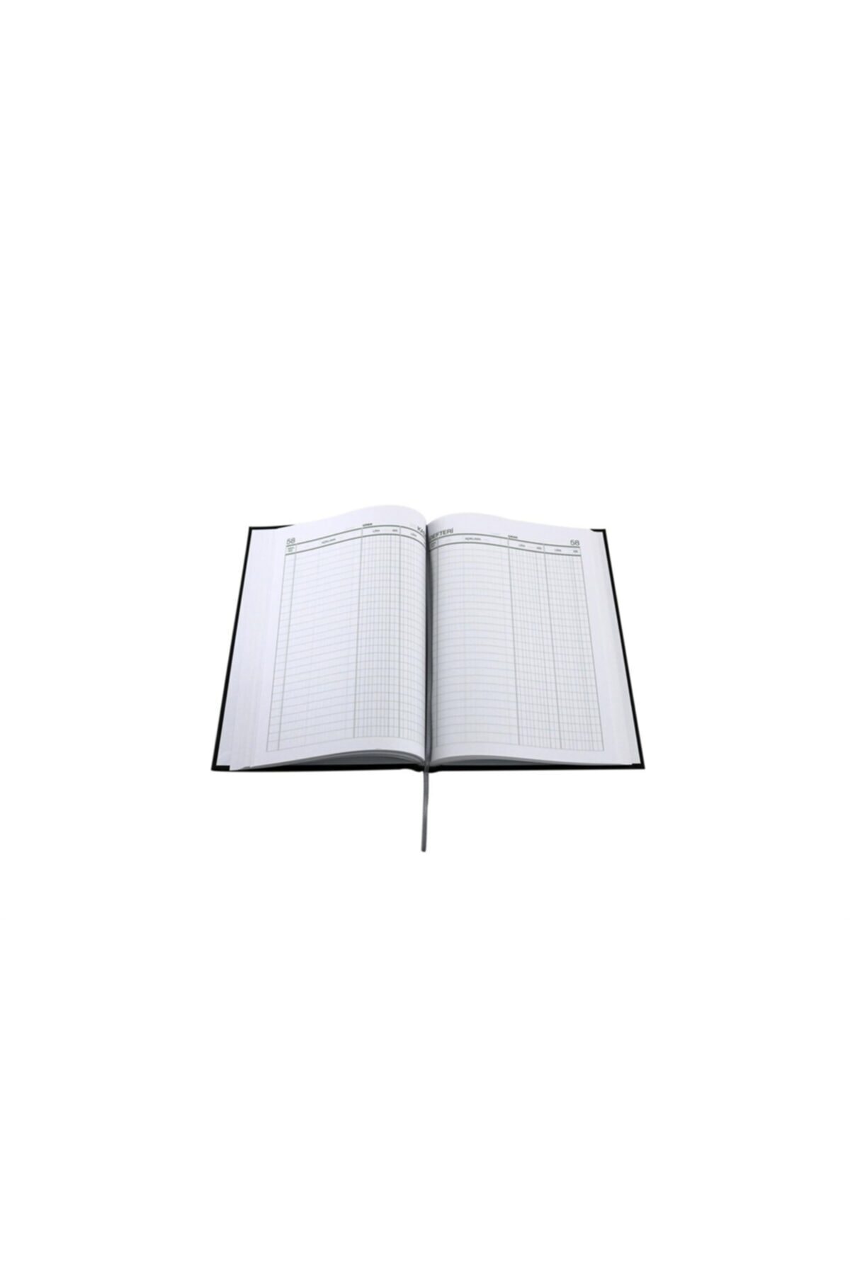 ÖZKAN 17 Cm X 24 Cm 368 Yaprak Kasa Defteri Ciltli
