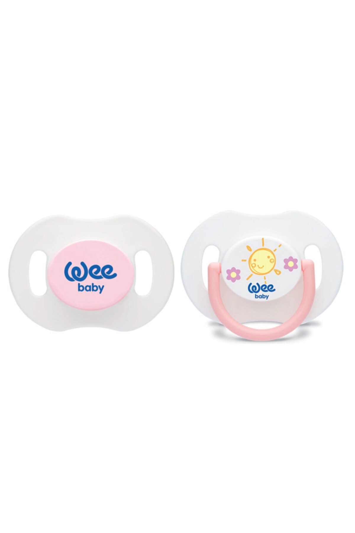Wee Baby 2 Li Gece Ve Gündüz Emziği No:2 Pembe
