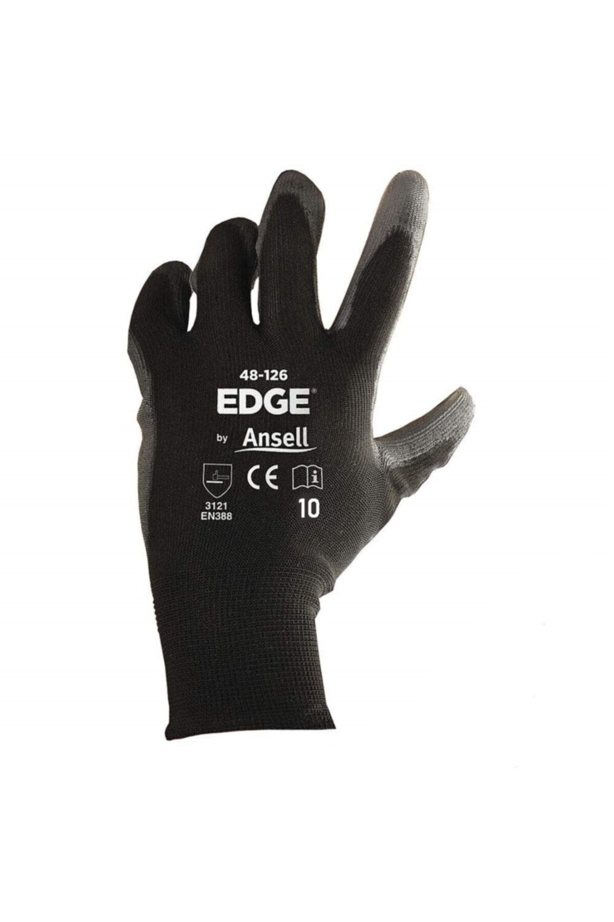 ANSELL -edge® 48-126 Poliüretan Kaplı Hassas Montaj Eldiven No:10 ( 12 Çift )
