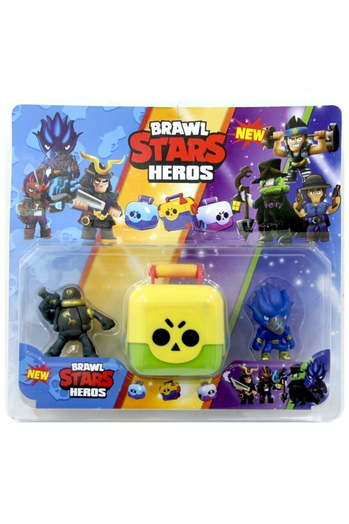 BRAWL STARS Heros 2'li Figür Seti