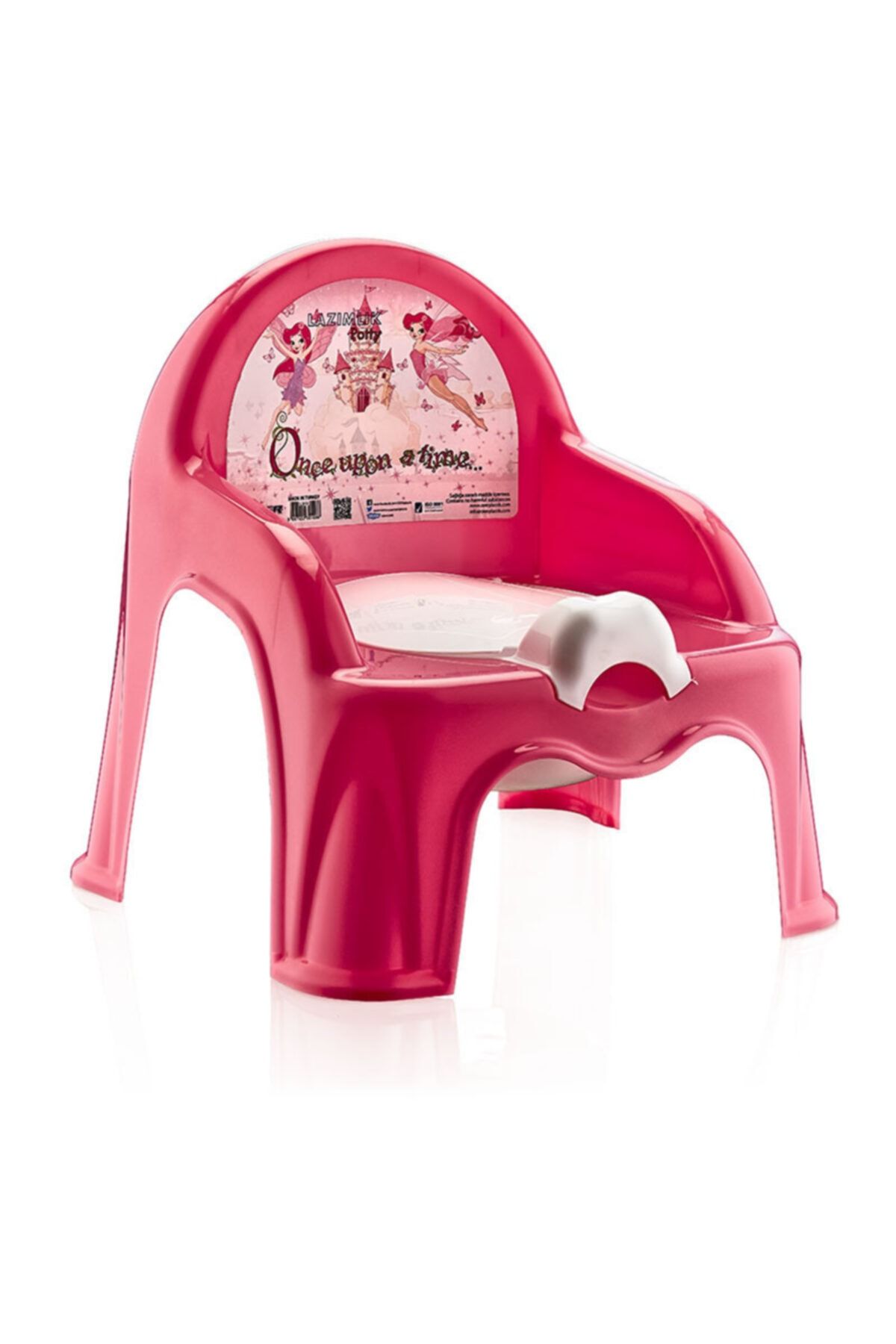 Özer Unisex Çocuk Pembe Prenses Lazımlık