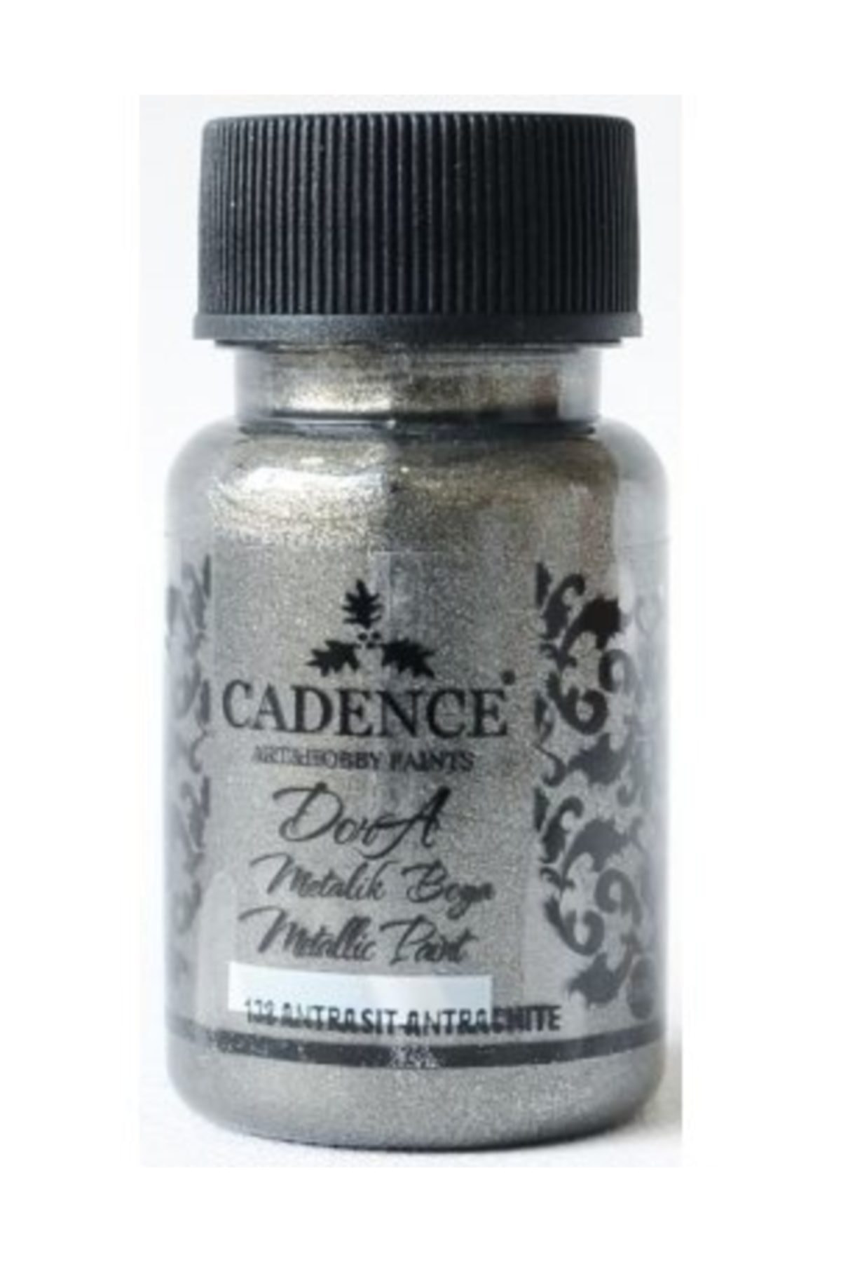 pazariz Cadence Dora Simli Metalik Boya 138-antrasit 50ml