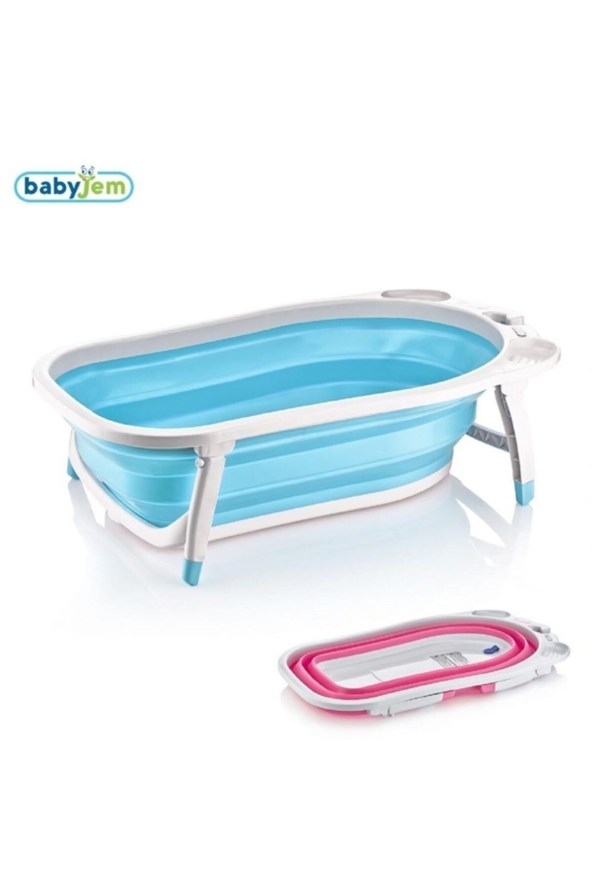Babyjem Baby Jem Katlanabilen Küvet Mavi