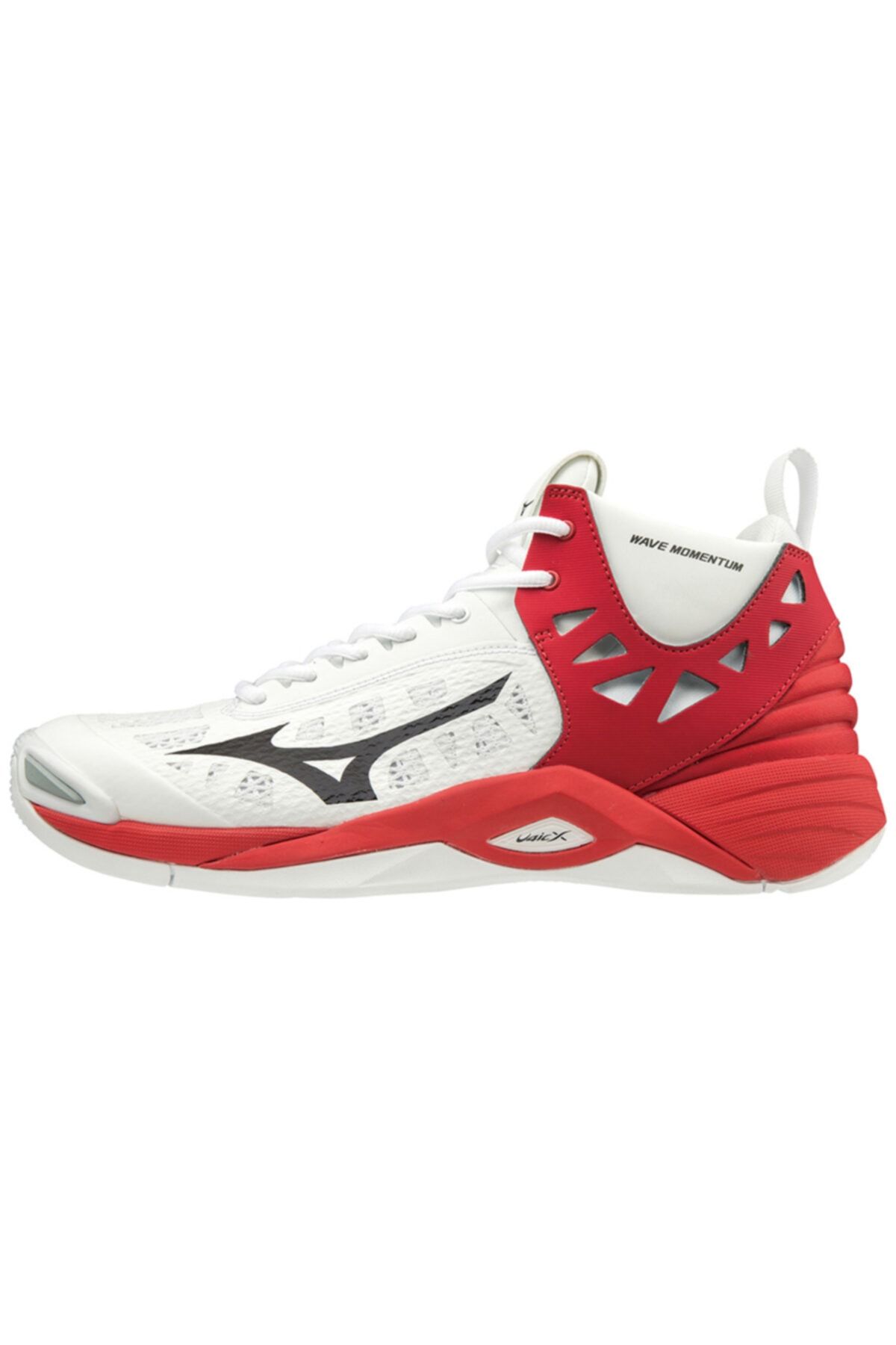 MIZUNO Wave Momentum Mıd Unisex Voleybol Ayakkabısı Kırmızı/beyaz