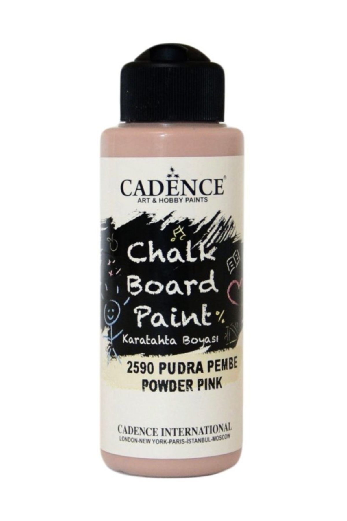 pazariz Cadence Karatahta Boyası 120 ml 2590 Pudra Pembe