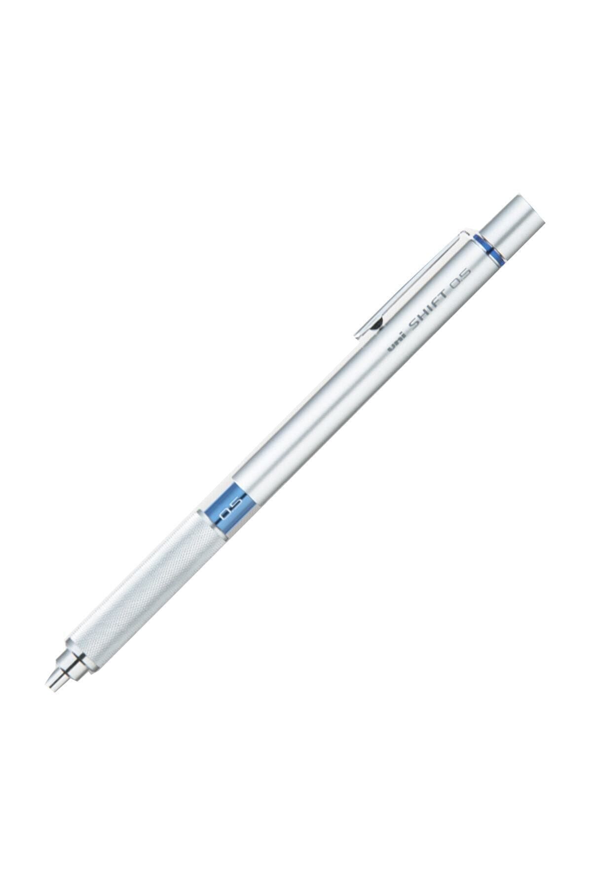 UNİBALL Uniball Shıft 0.5 Versatil Kalem Gümüş M5-1010
