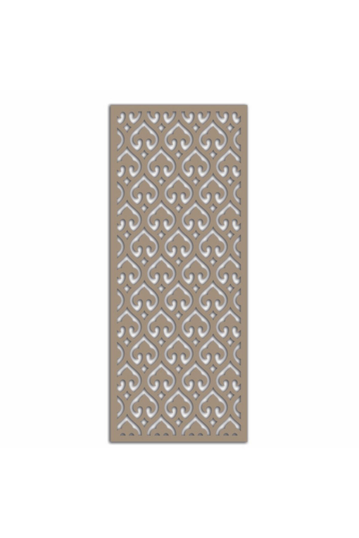 Liar Dekor Liar Ahşap Seperatör (Paravan) - KSP-28 - (10 mm) - (69 cm x 139 cm) - (Ham)