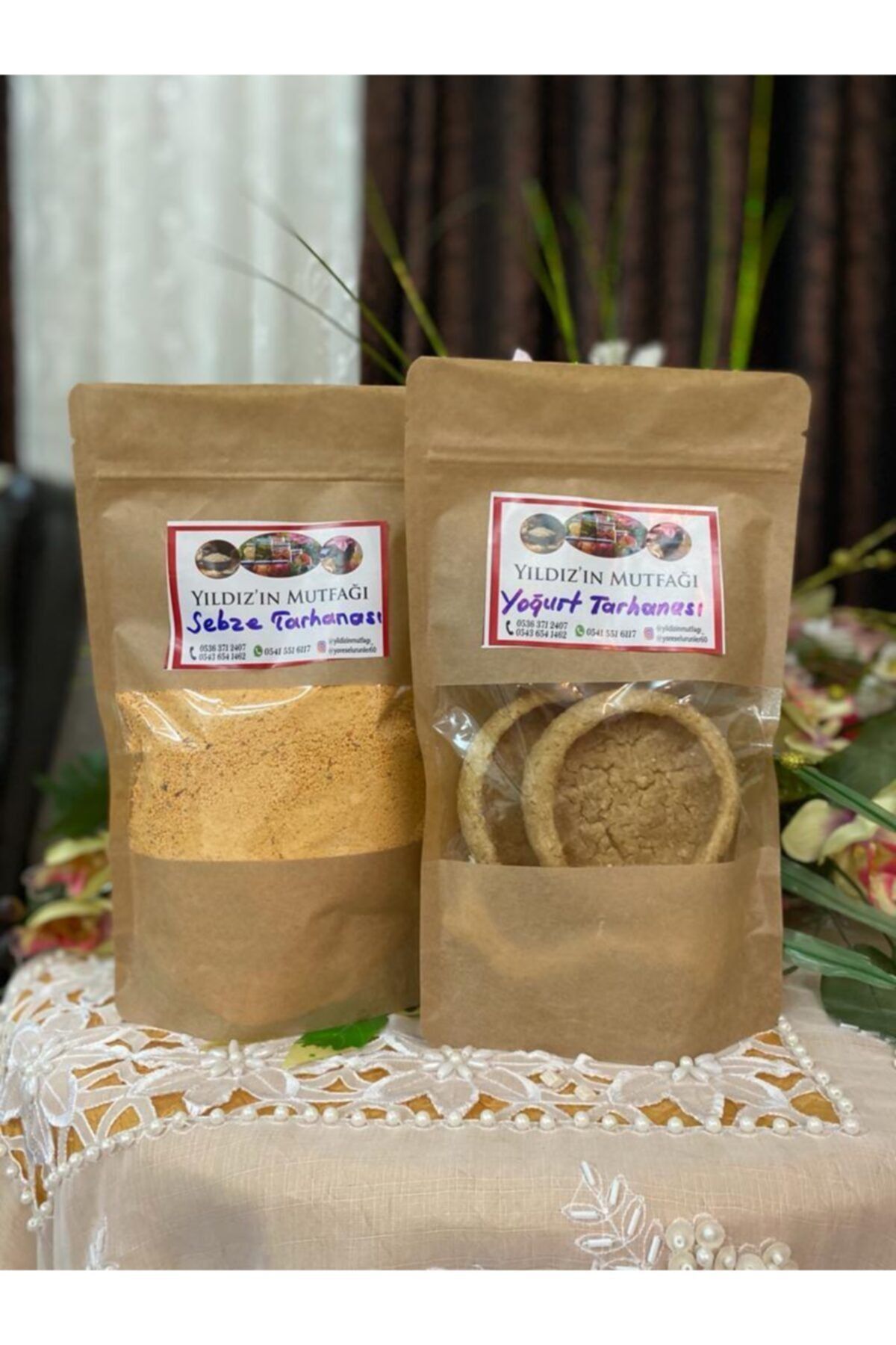 YİLDİZİNMUTFAGİ Sebze Tarhanası(1kg) Ve Yoğurt Tarhanası(1kg)