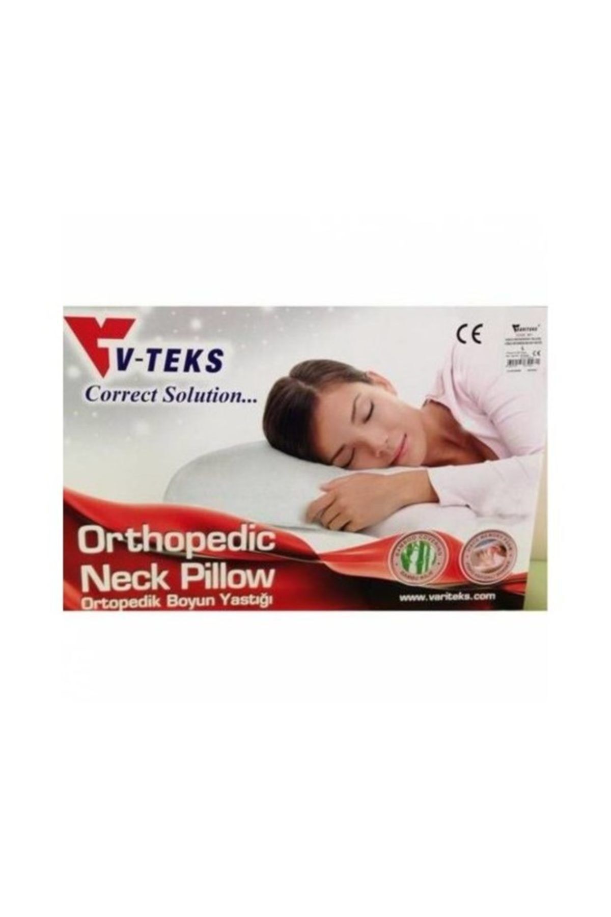 Variteks Visko Ortopedik Boyun Yastığı Klasik 652