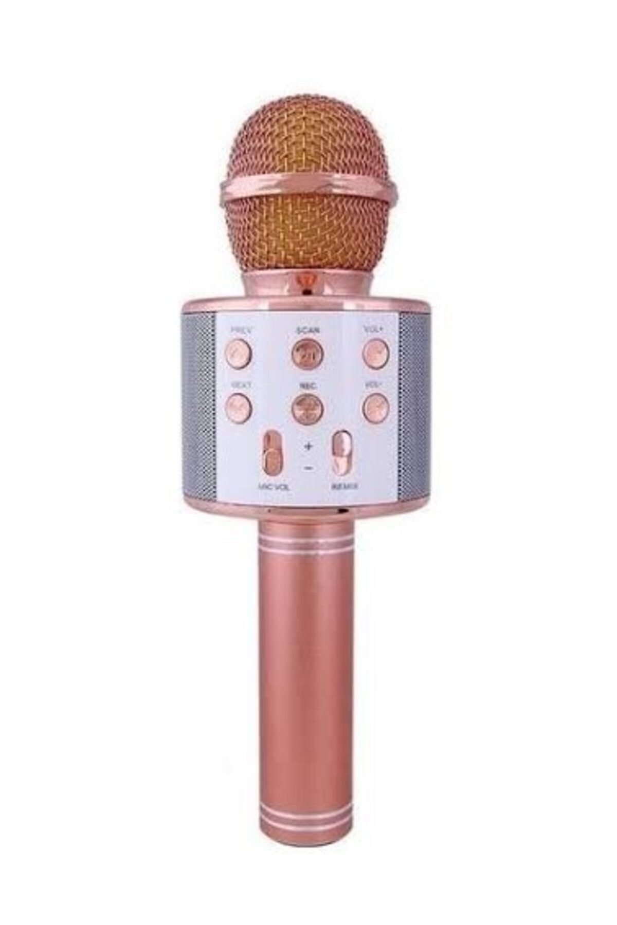 pazariz Evr Krk 02 Karaoke Mikrofon Rose Gold