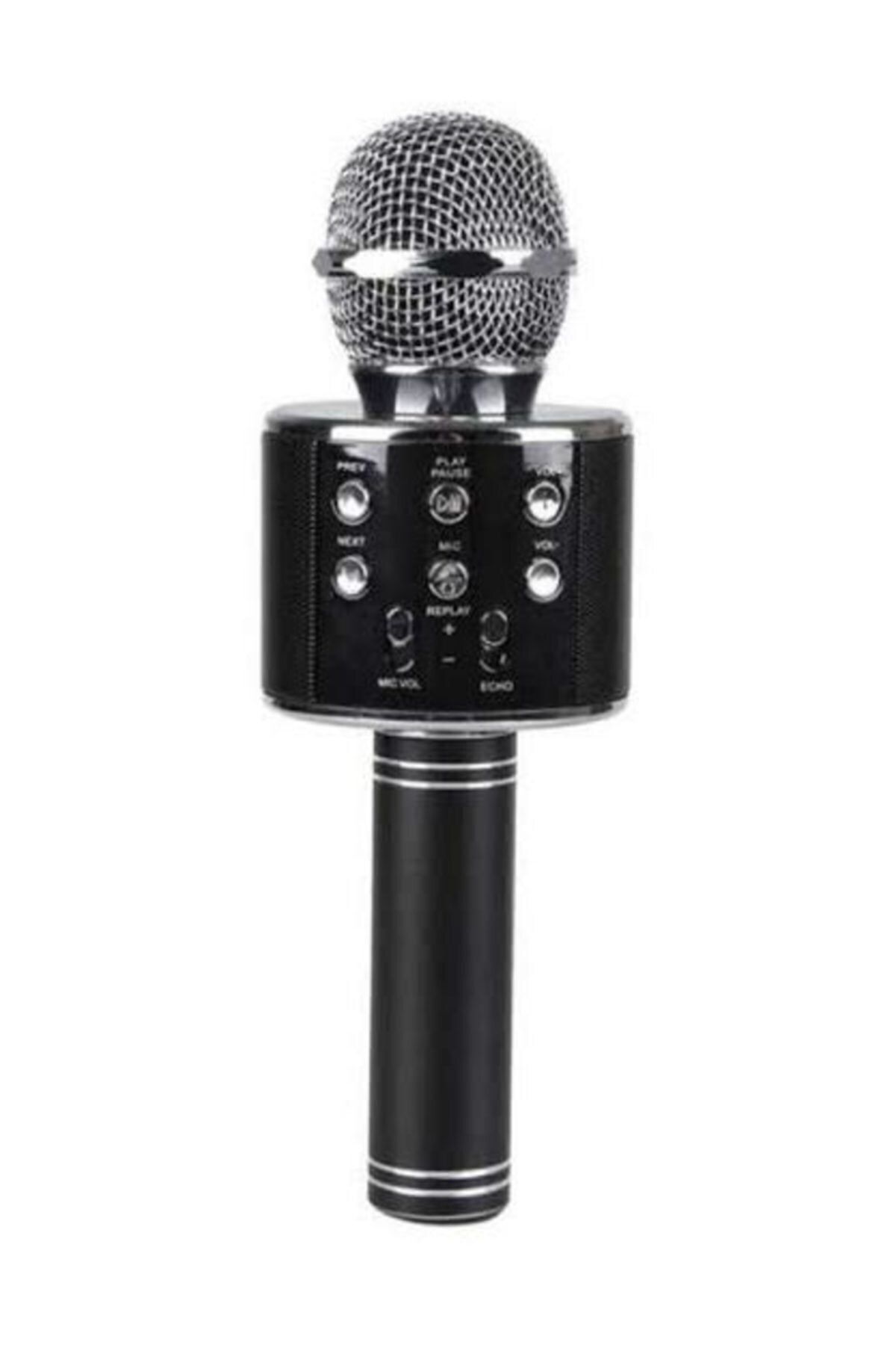 pazariz Wster Ws-858 Karaoke Mikrofon Bluetooth Hoparlör Aux Usb Mikro Sd Kart Girişli