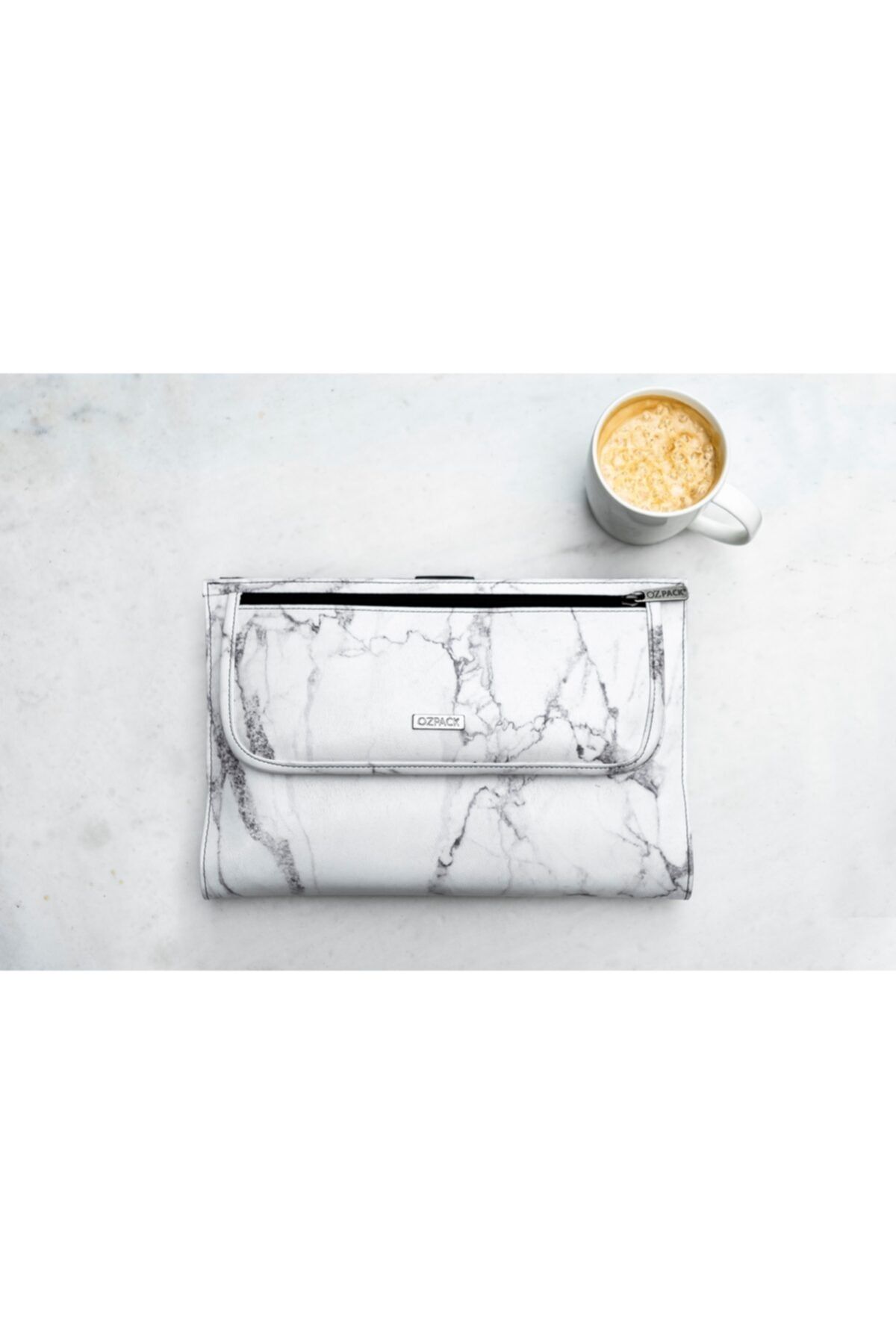 OZPACK Busıness Marble Whıte Orta Laptop