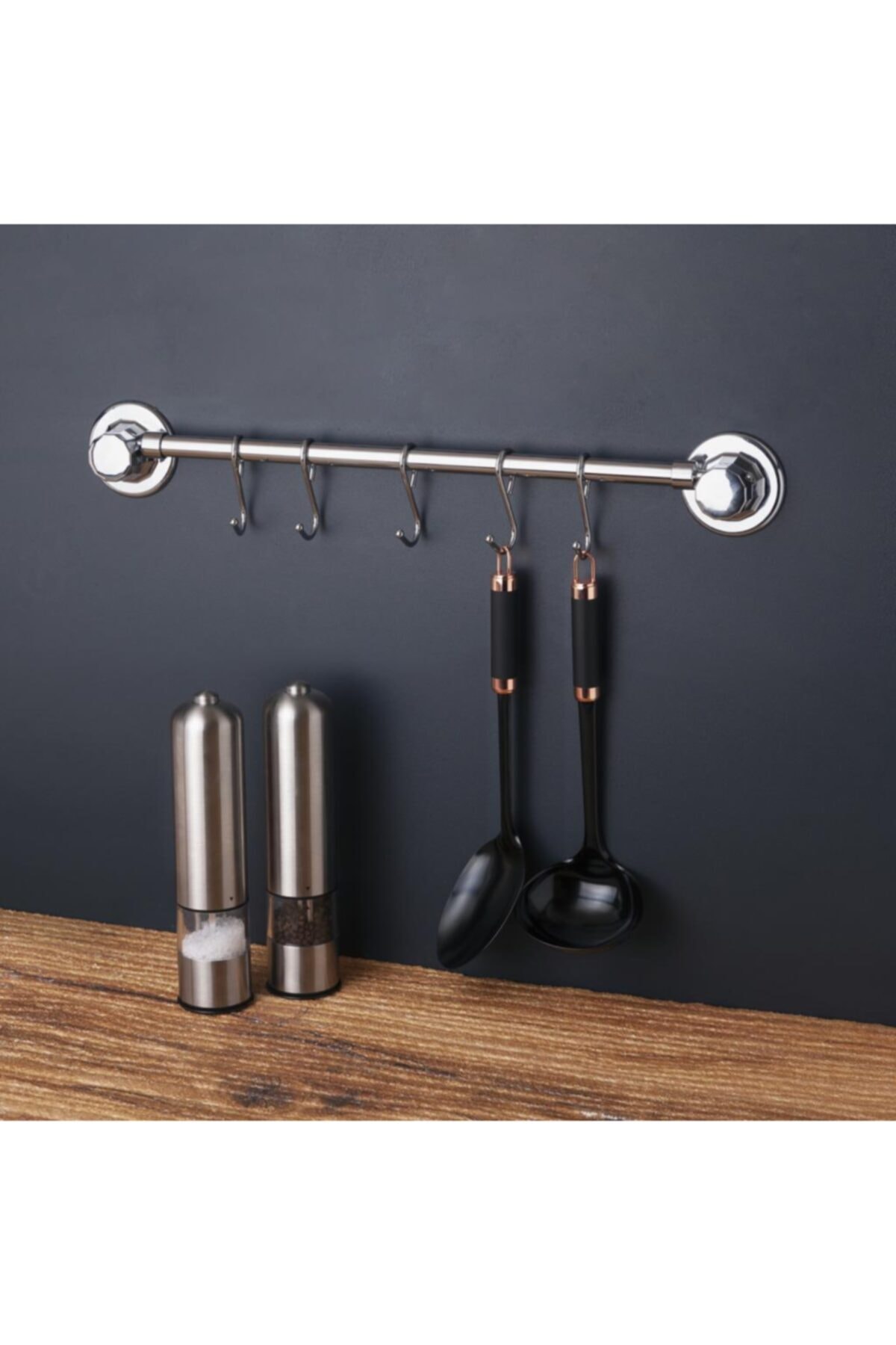 Teknotel Vakumlu 5'li Askı Krom Dm284