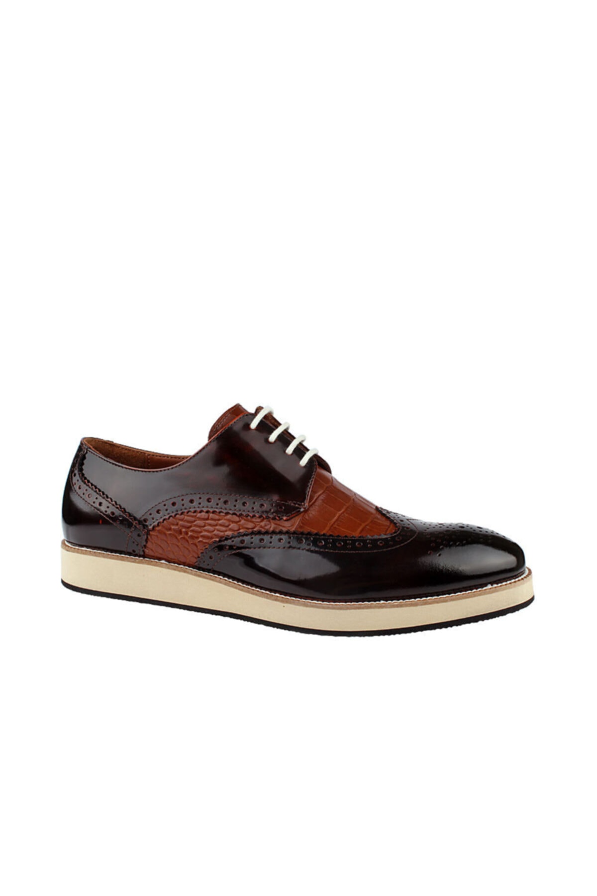 John May Erkek Oxford/ayakkabı As- 2664 Shıny Leather