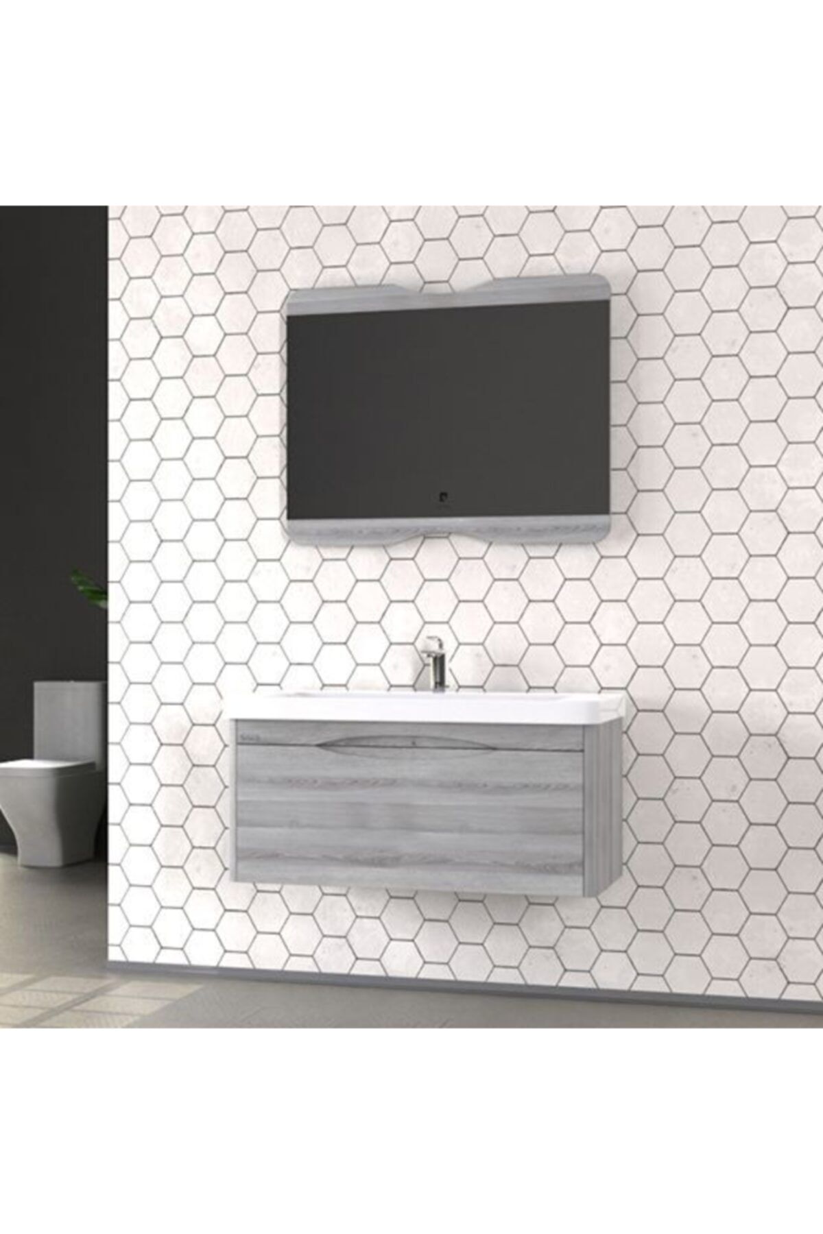 Pierre Cardin Pacific 105 Cm Banyo Dolabı Linden