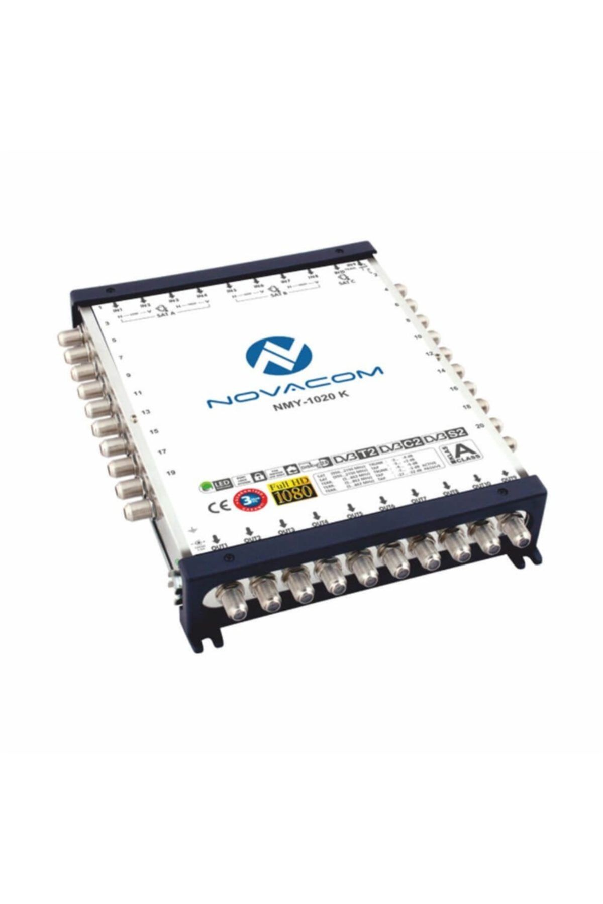 NOVACOM 10/20 Kaskatlı Multiswitch Uydu Santrali