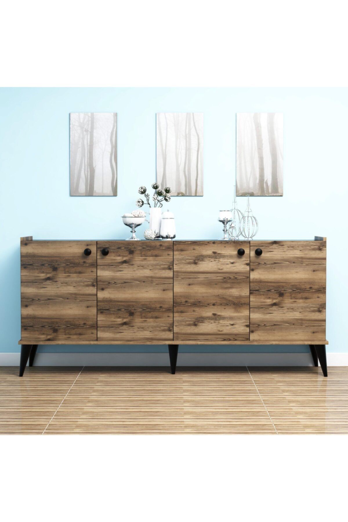 Bimossa H3010 Lidya Modern Konsol 180cm. Lidya/mermer