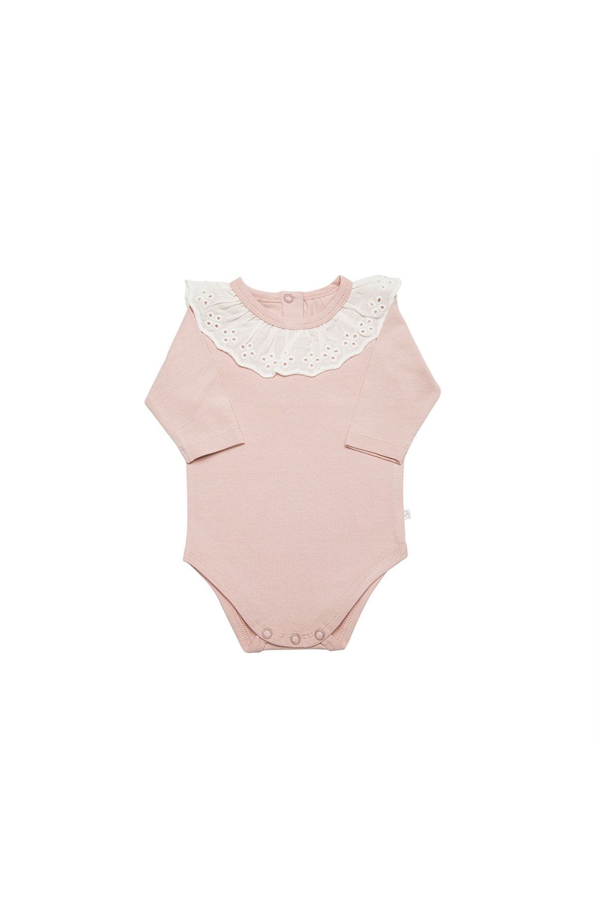 Organicera Organik Fisto Yaka Body,somon